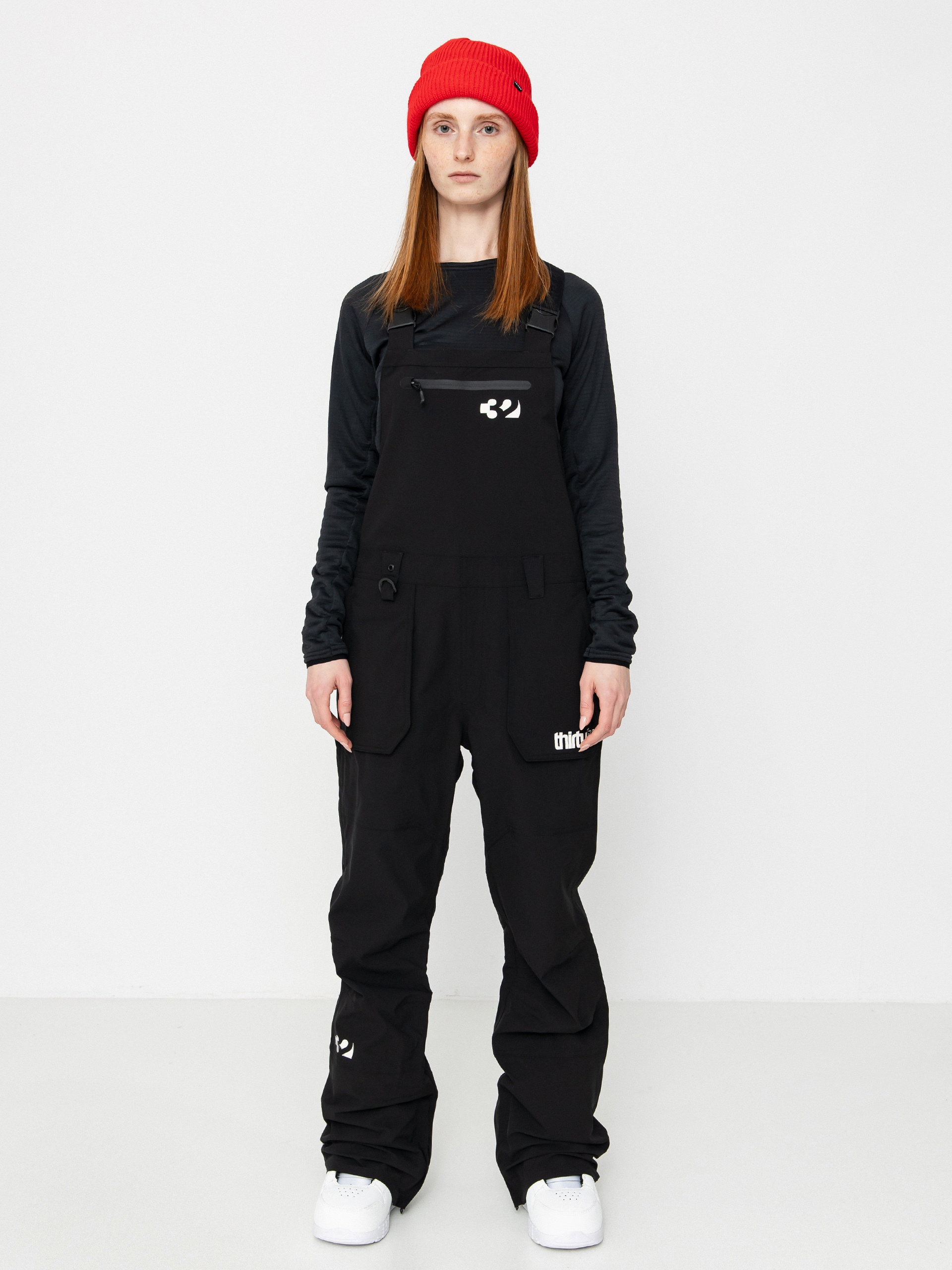 Сноубордичні штани ThirtyTwo Basement Bib Wmn (black)