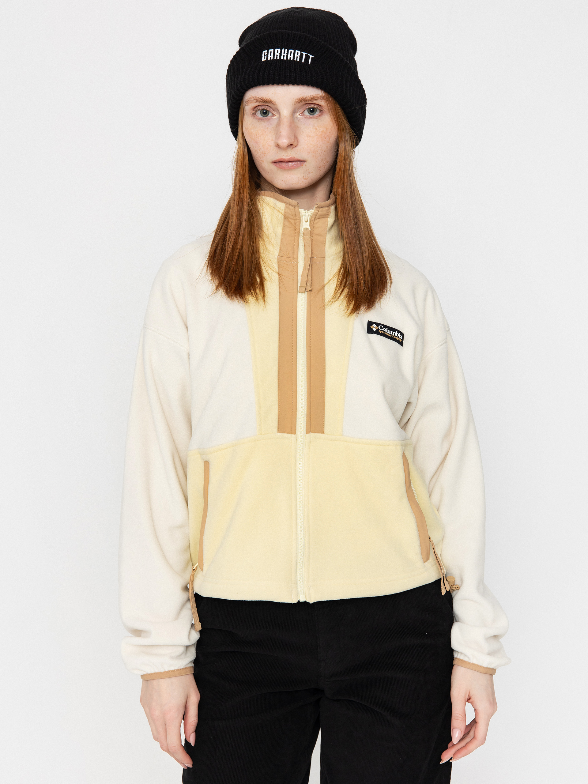 u0424u043bu0456u0441u043eu0432u0438u0439 u0441u0432u0435u0442u0440 Columbia Backbowl II Full Zip Wmn (chalk/lemon wa)