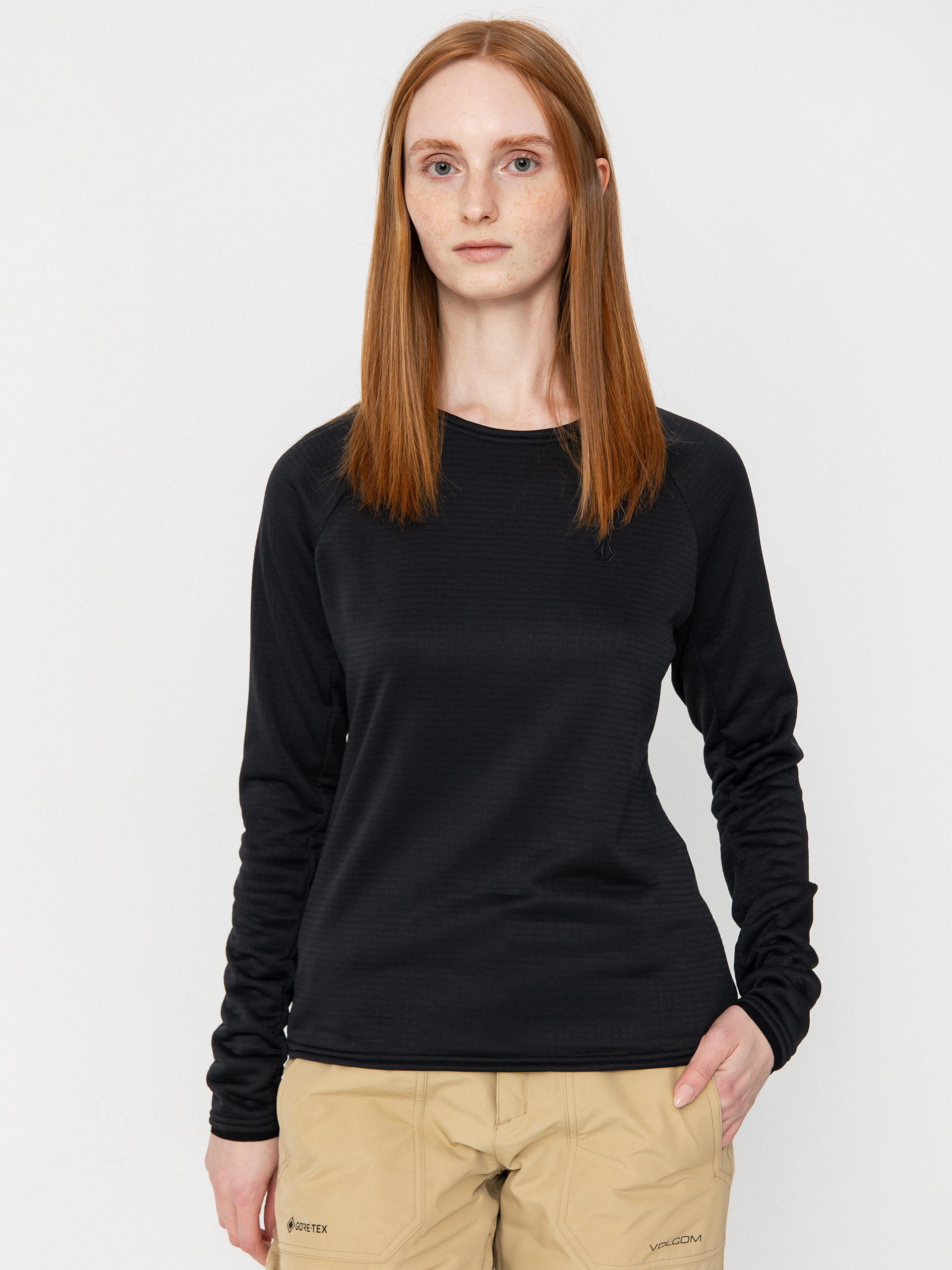 u0422u0435u0440u043cu043eu0441u0432u0456u0442u0448u043eu0442 Volcom Gridlock Crew Wmn (black)