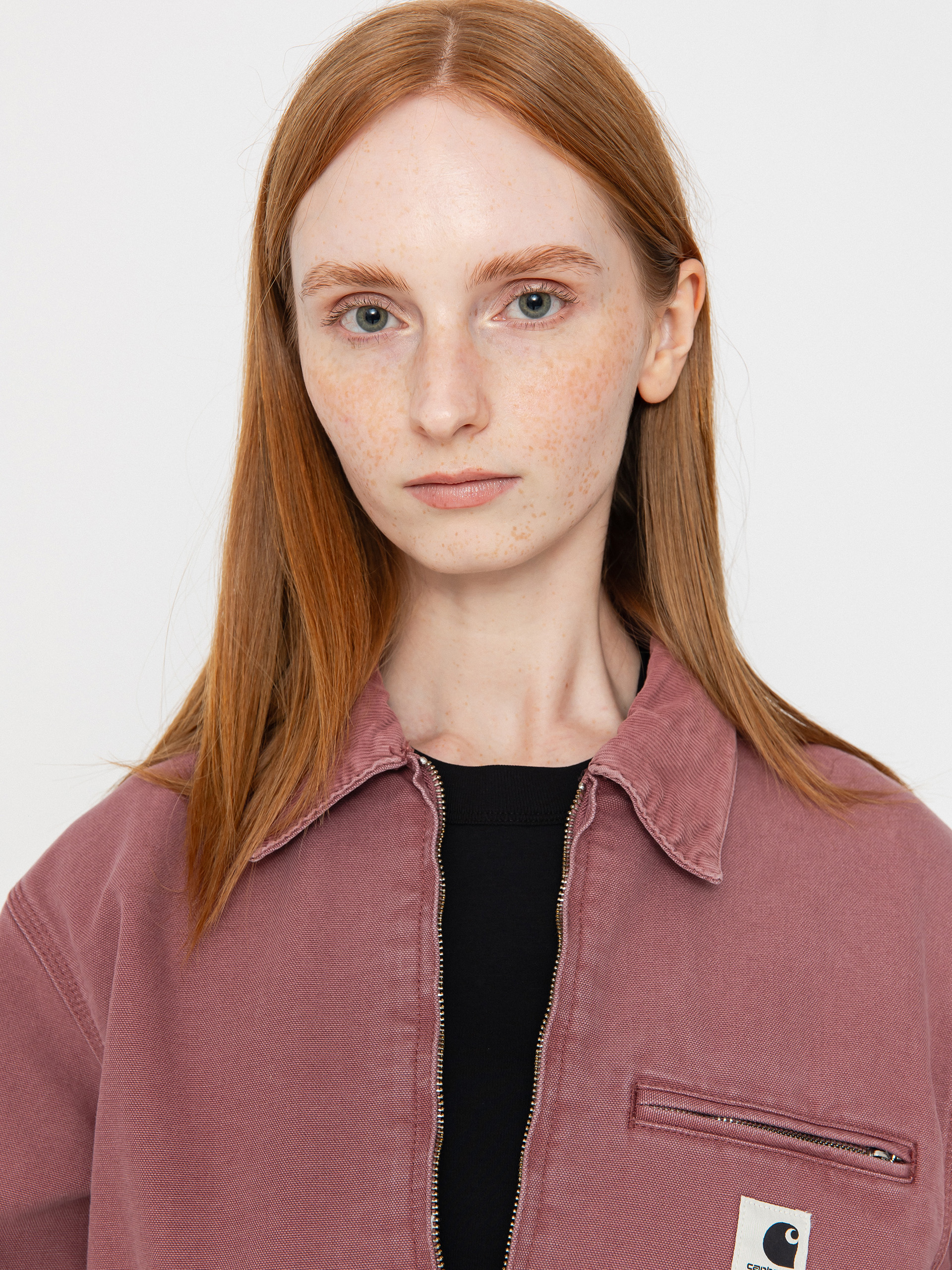 Куртка Carhartt WIP OG Detroit Wmn (dusky pink/dusky pink)