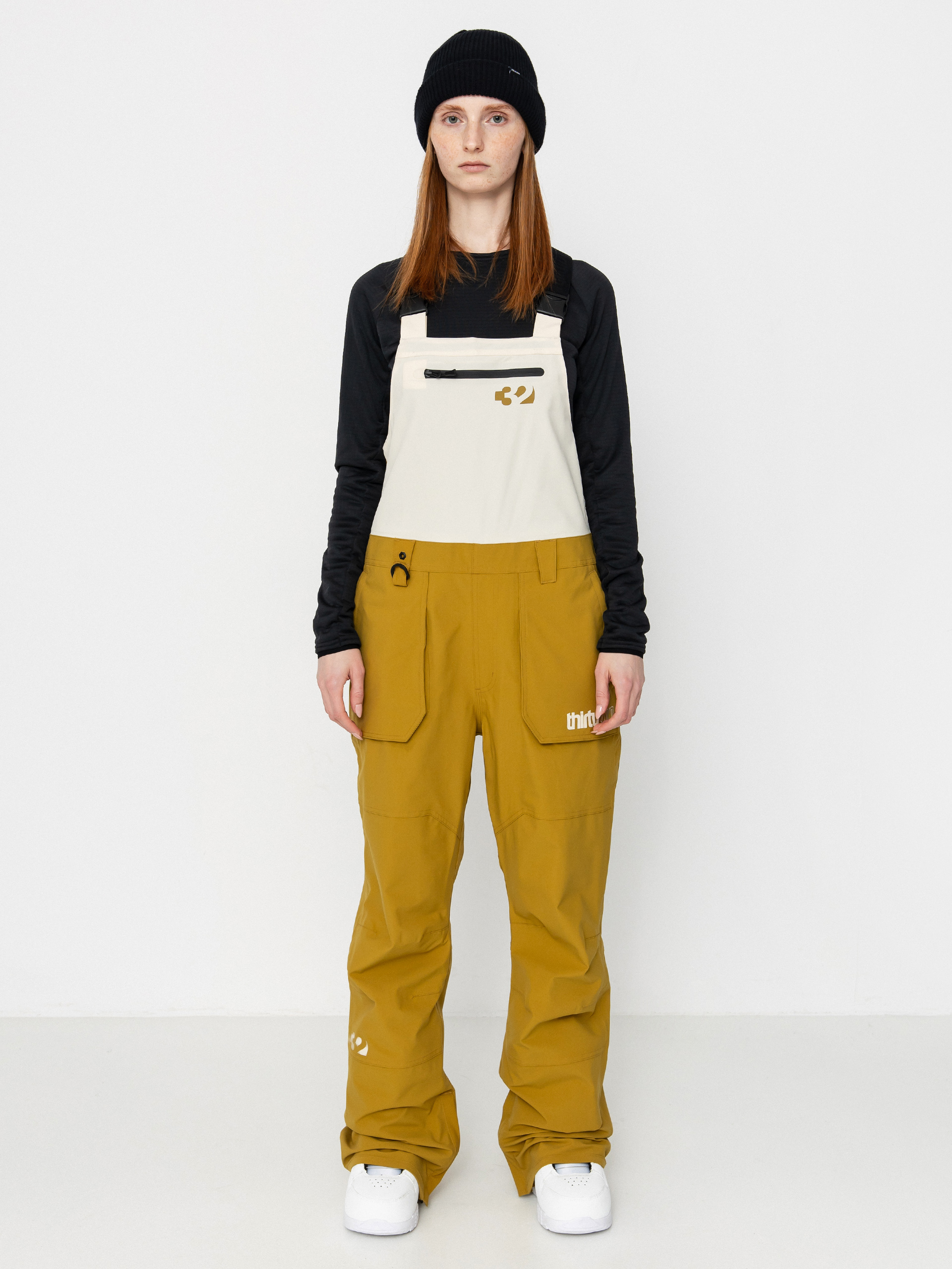 u0421u043du043eu0443u0431u043eu0440u0434u0438u0447u043du0456 u0448u0442u0430u043du0438 ThirtyTwo Basement Bib Wmn (tan)