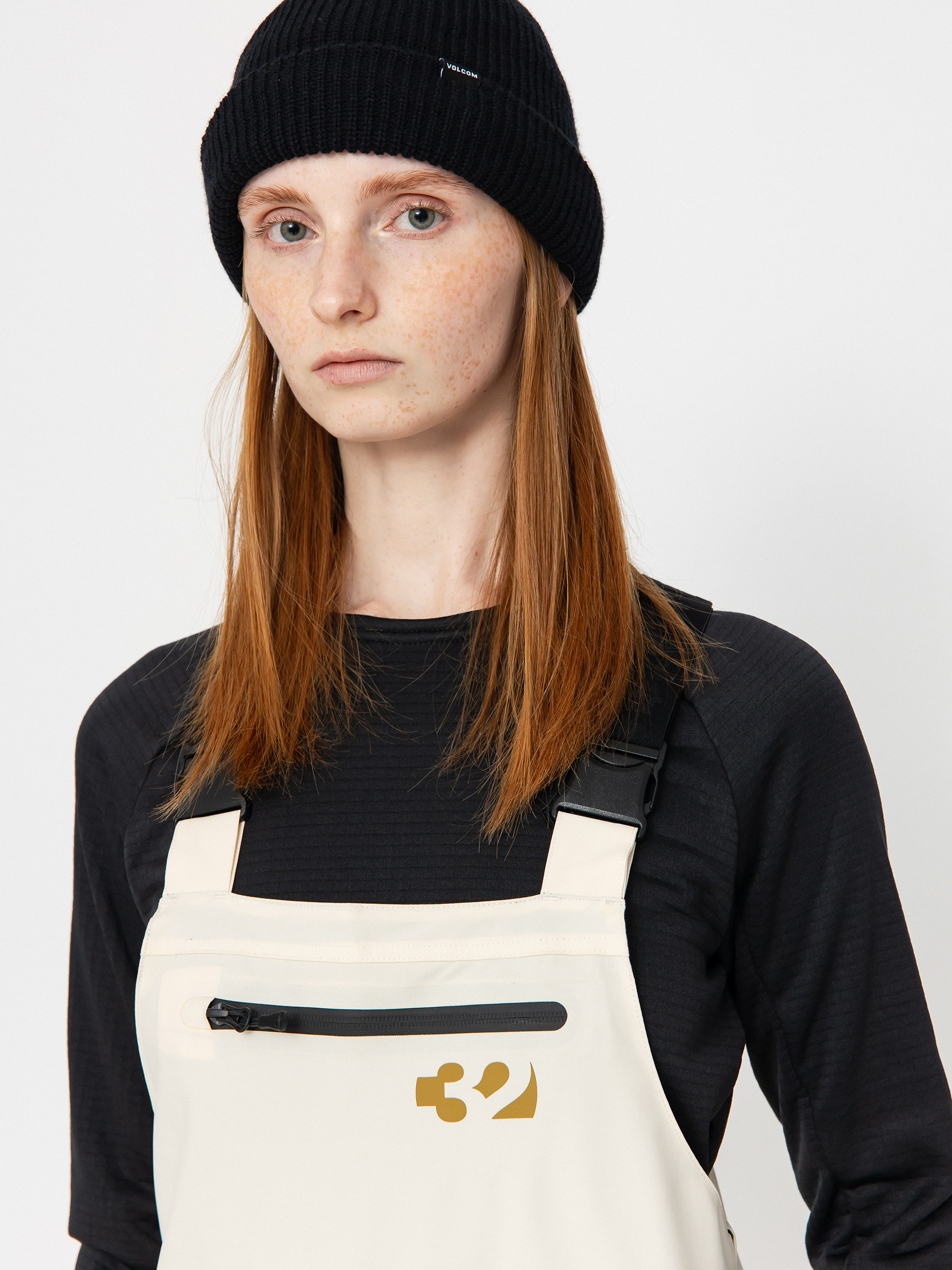 Жіночі Сноубордичні штани ThirtyTwo Basement Bib (tan)