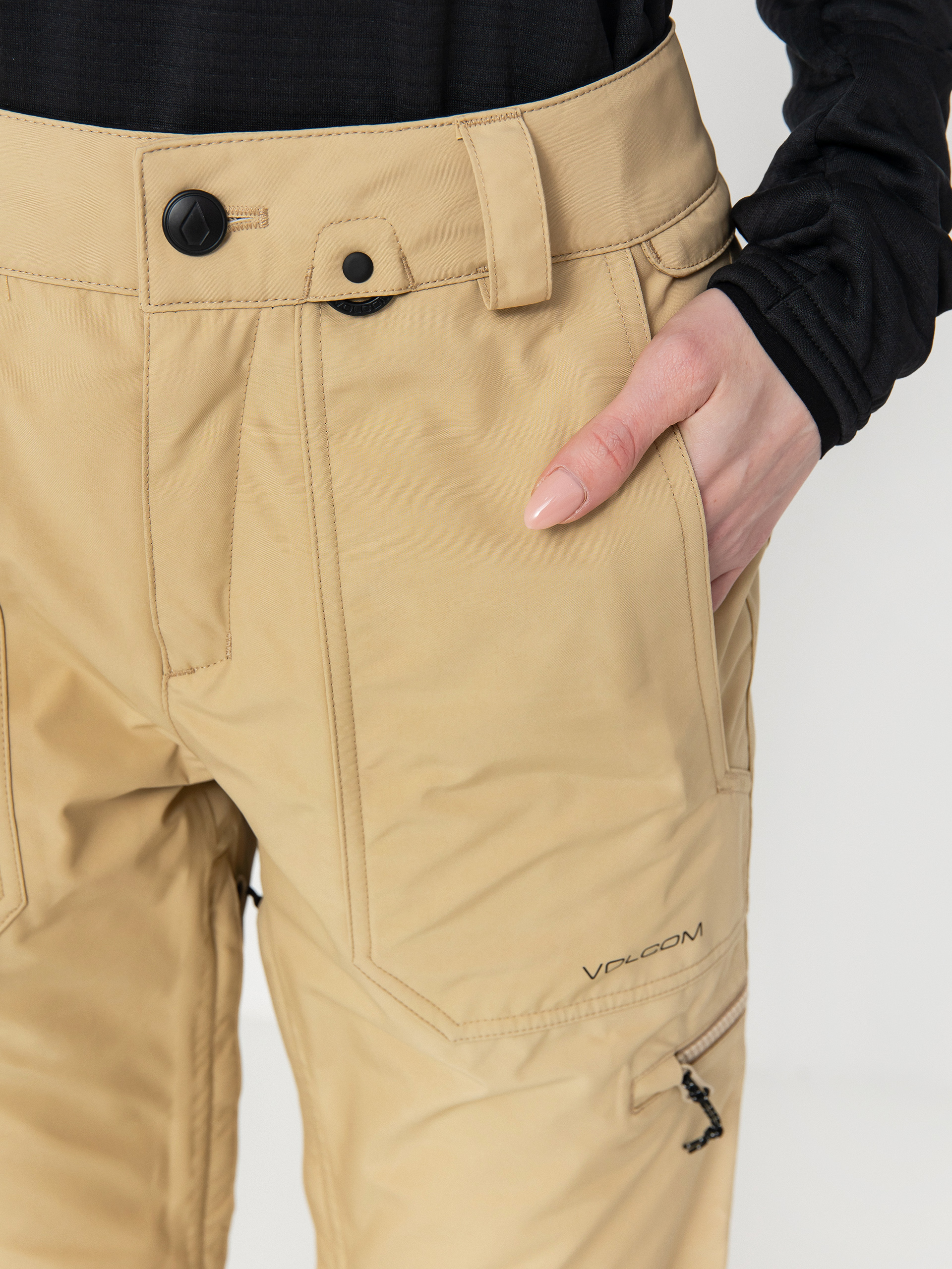 Жіночі Сноубордичні штани Volcom Knox Ins Gore Tex (sand)