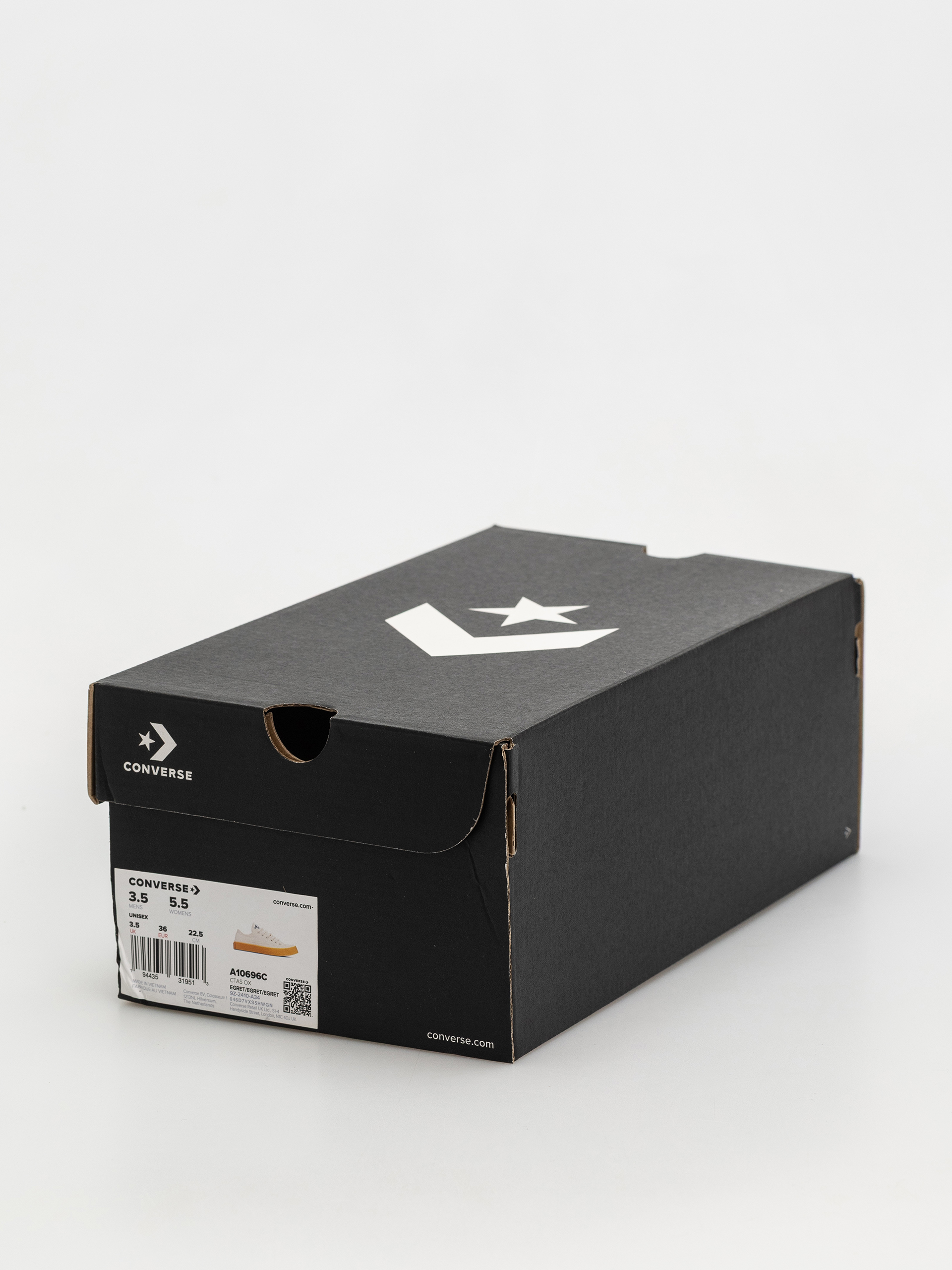 Кеди Converse Chuck Taylor All Star Ox (egret/egret/egret)