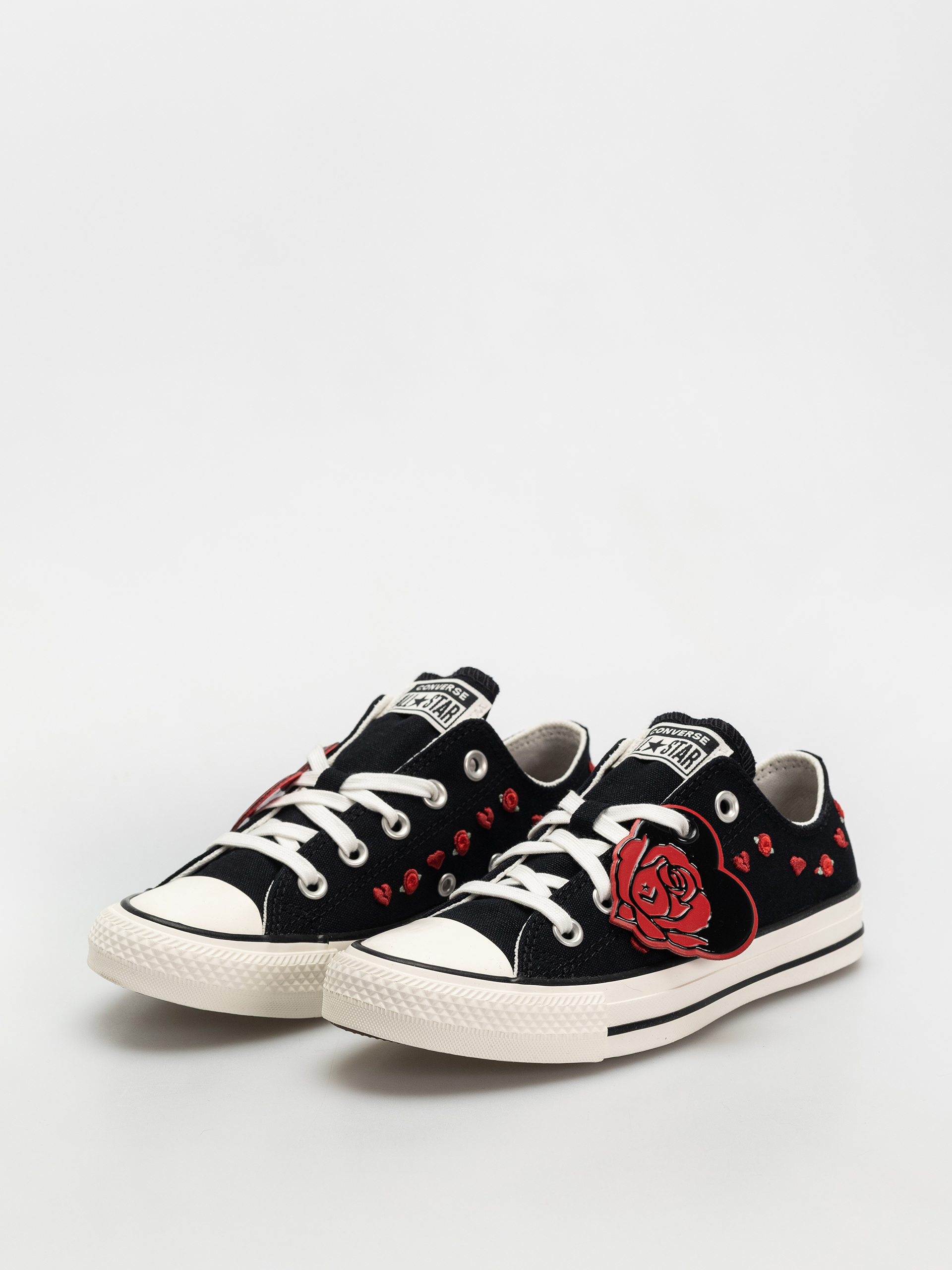 Кеди Converse Chuck Taylor All Star Ox Wmn (black/red/egret)