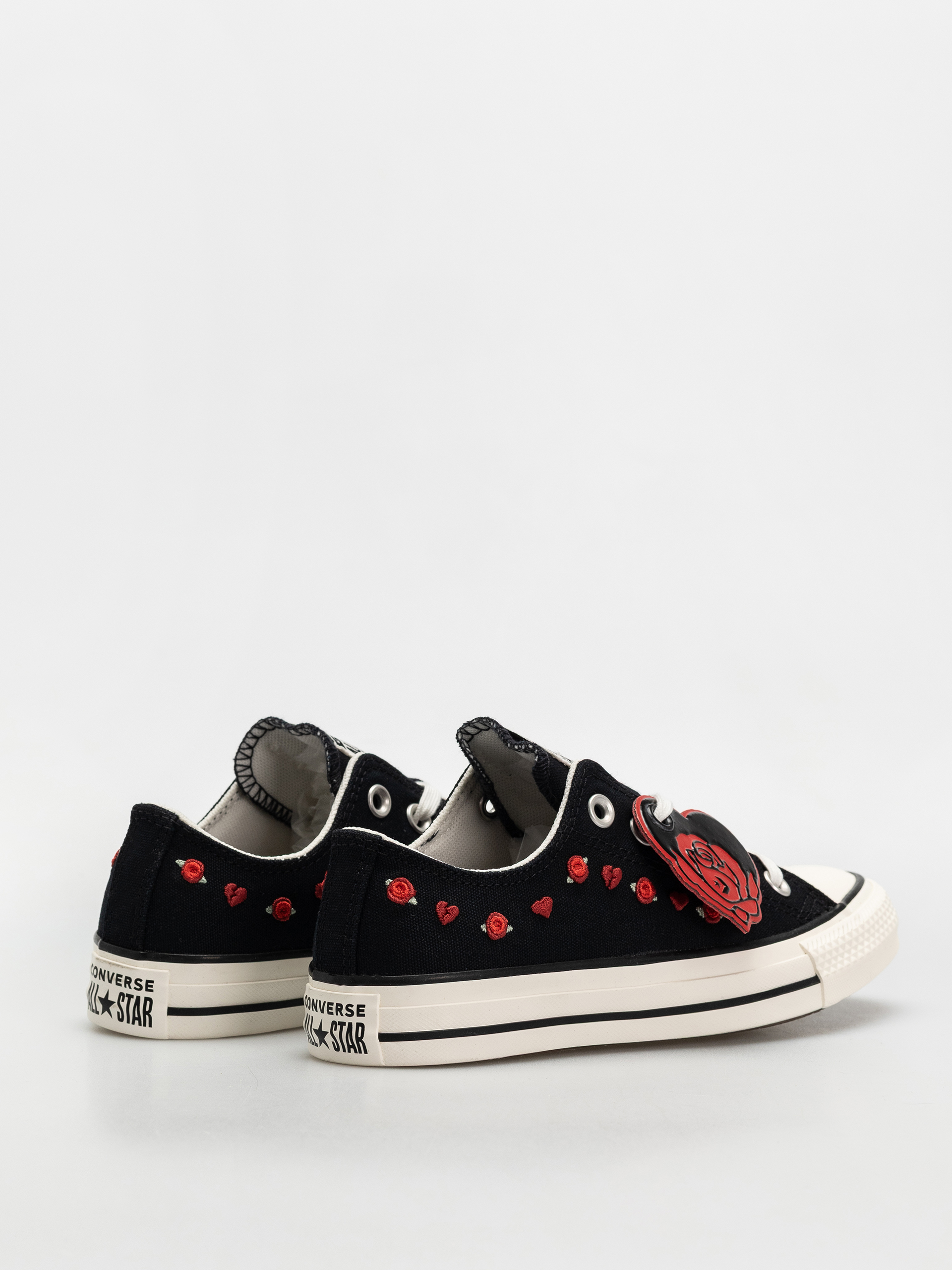 Кеди Converse Chuck Taylor All Star Ox Wmn (black/red/egret)