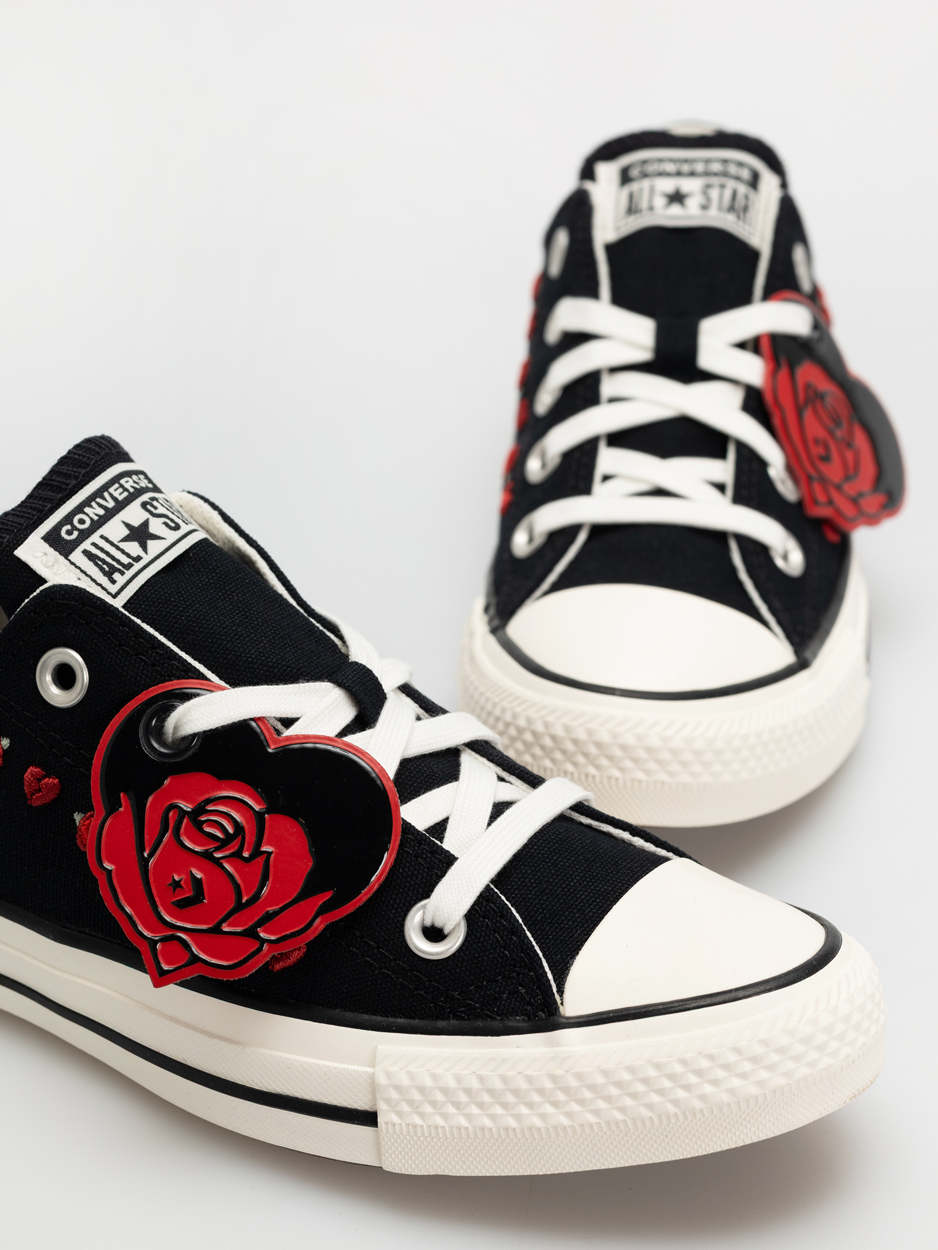 Кеди Converse Chuck Taylor All Star Ox Wmn (black/red/egret)