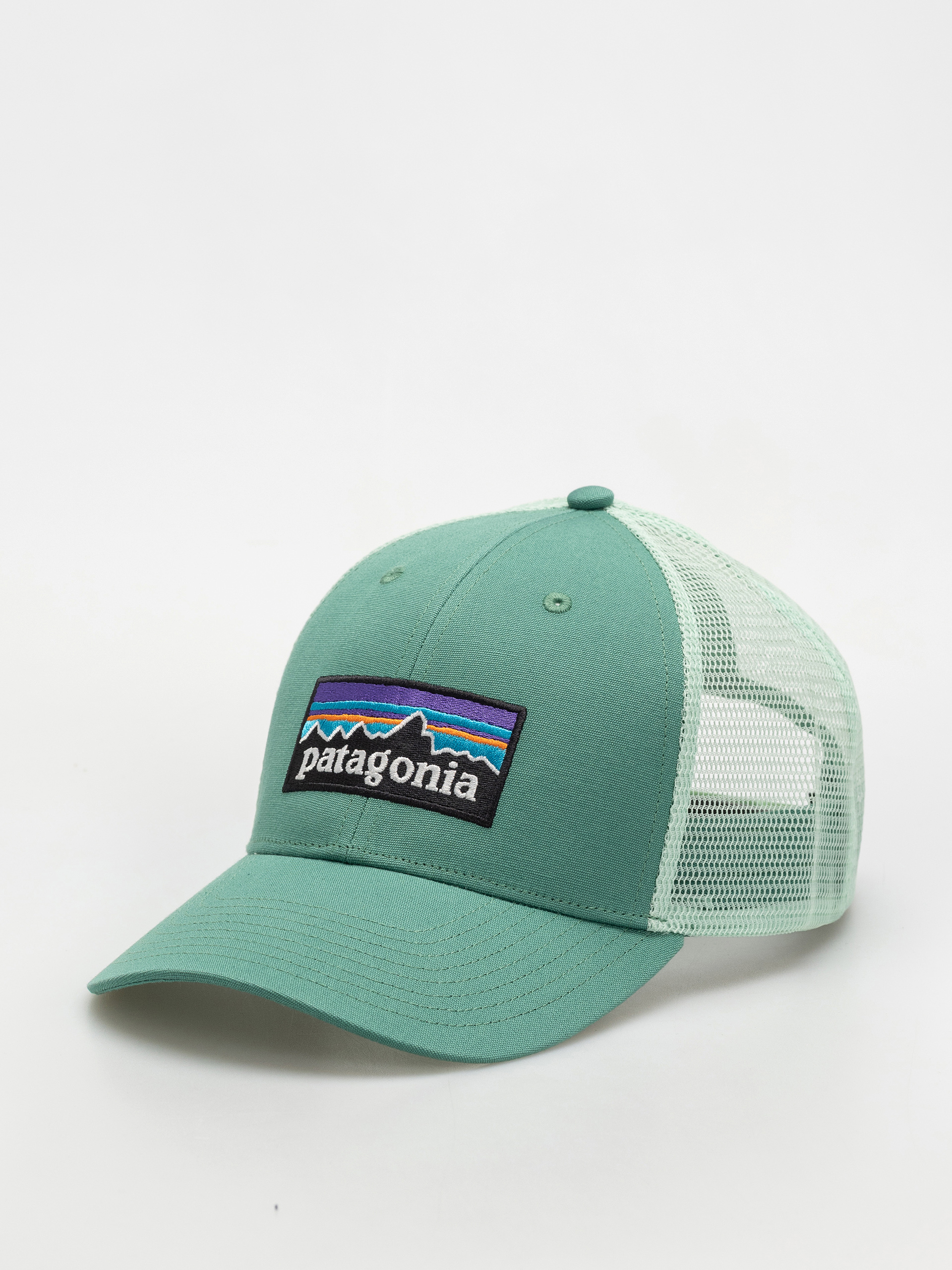 Кепка Patagonia P 6 Logo LoPro Trucker (heartleaf green)