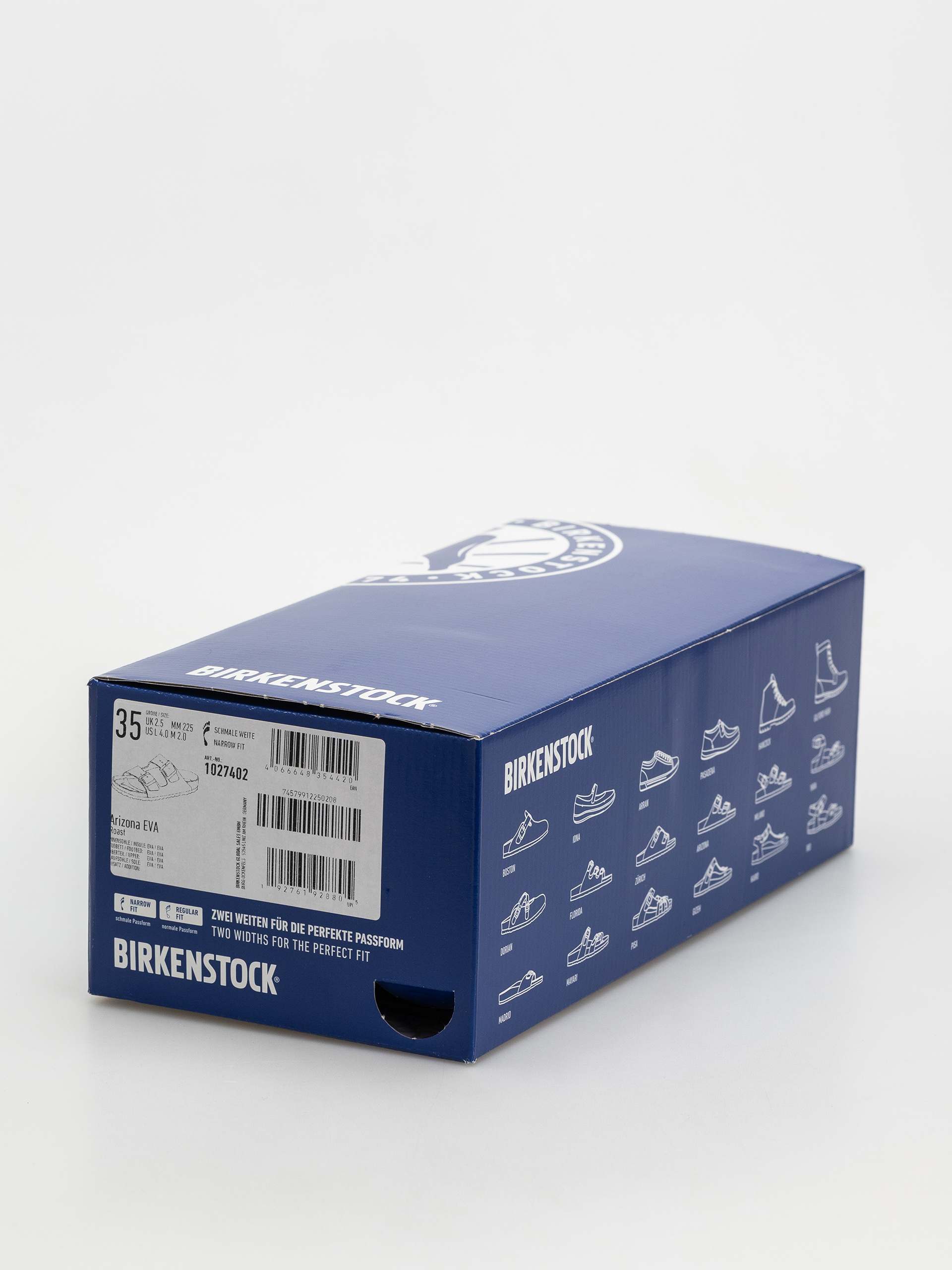 Шльопанці Birkenstock Arizona Essentials EVA Narrow Wmn (roast)