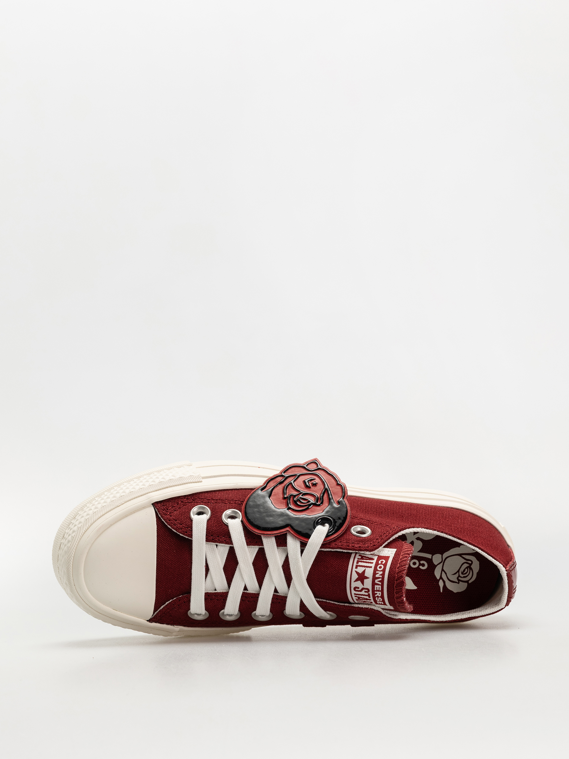 Кеди Converse Chuck Taylor All Star Lift Ox Wmn (park red/vintage white/egret)