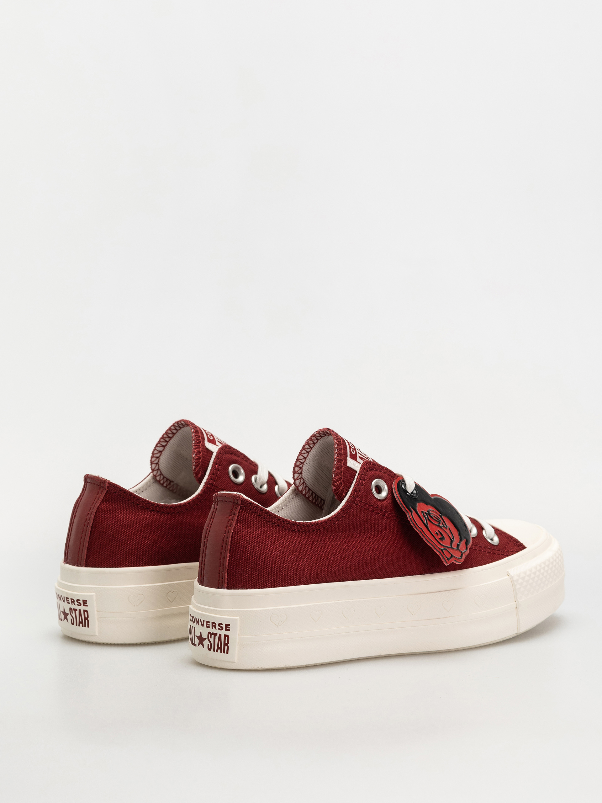 Кеди Converse Chuck Taylor All Star Lift Ox Wmn (park red/vintage white/egret)