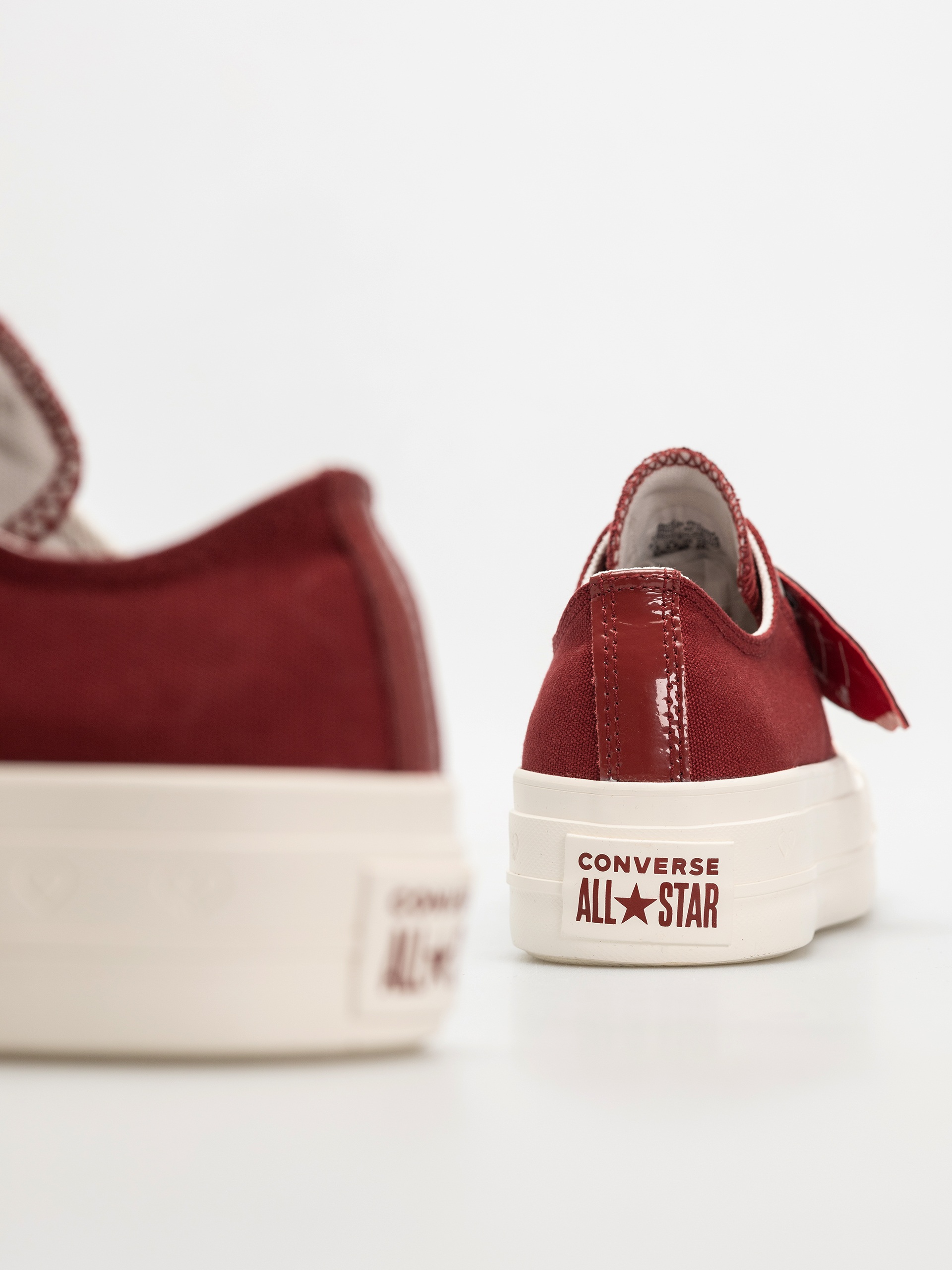 Кеди Converse Chuck Taylor All Star Lift Ox Wmn (park red/vintage white/egret)