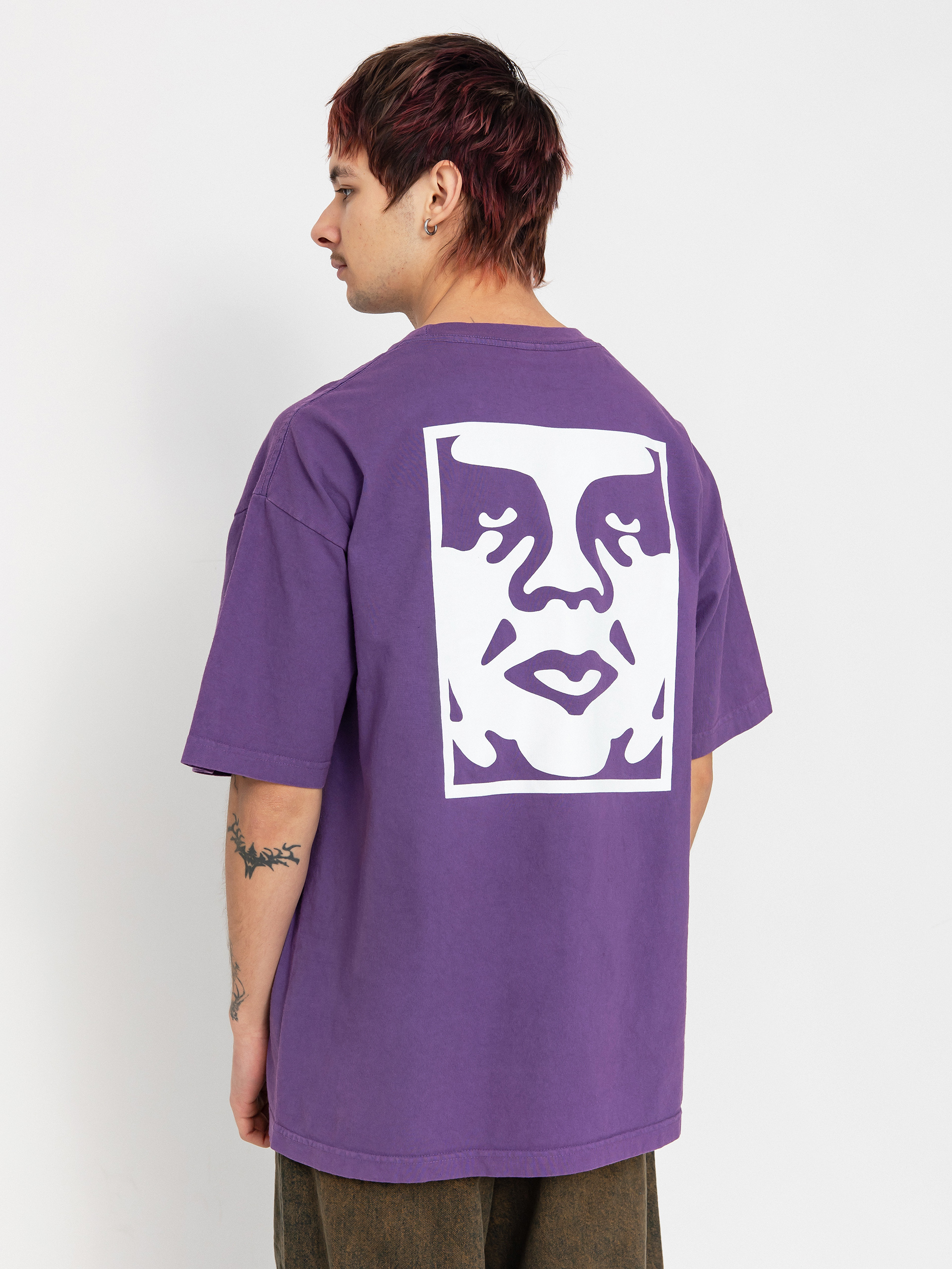 u0424u0443u0442u0431u043eu043bu043au0430 OBEY Bold Icon Face (pigment imperial purple)