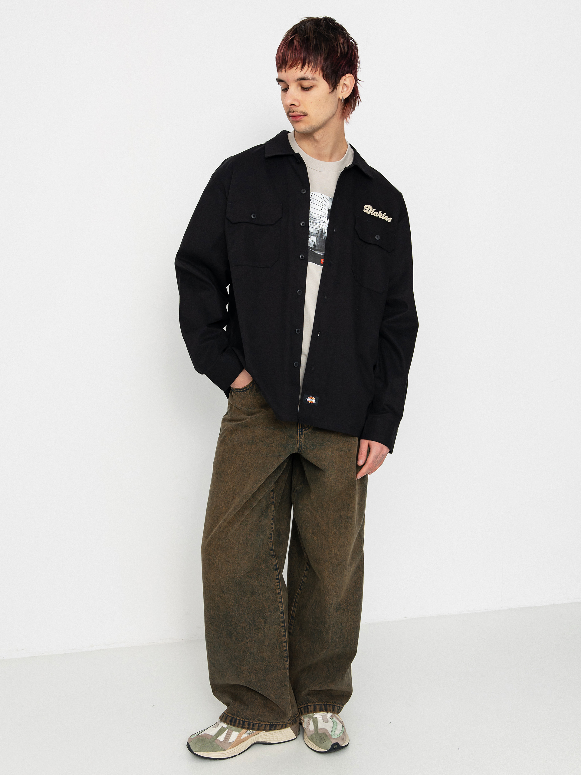 Сорочка Dickies Lewistown (black)