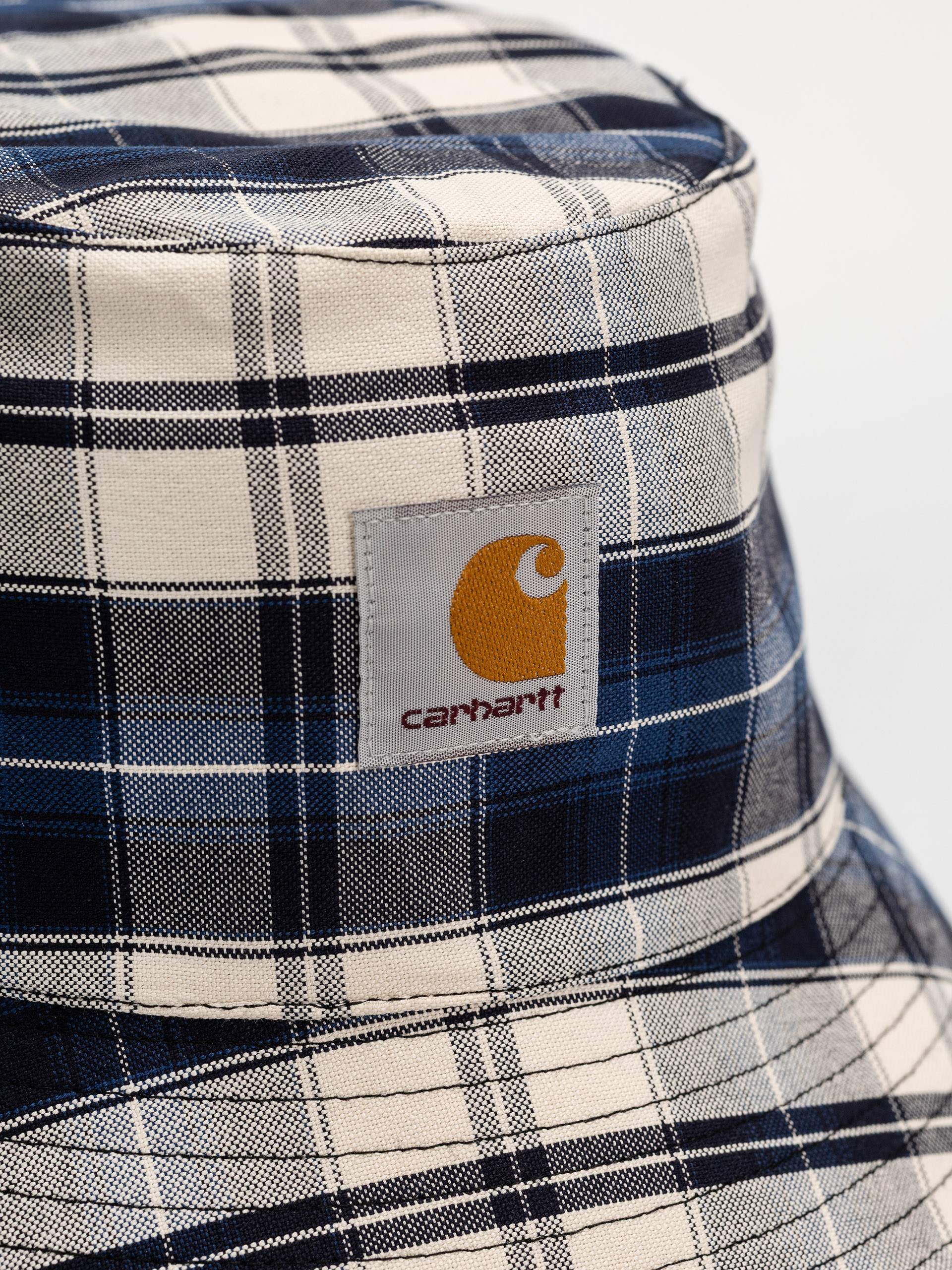 Капелюх Carhartt WIP Tarbell Bucket Wmn (tarbell check/dark navy/white)