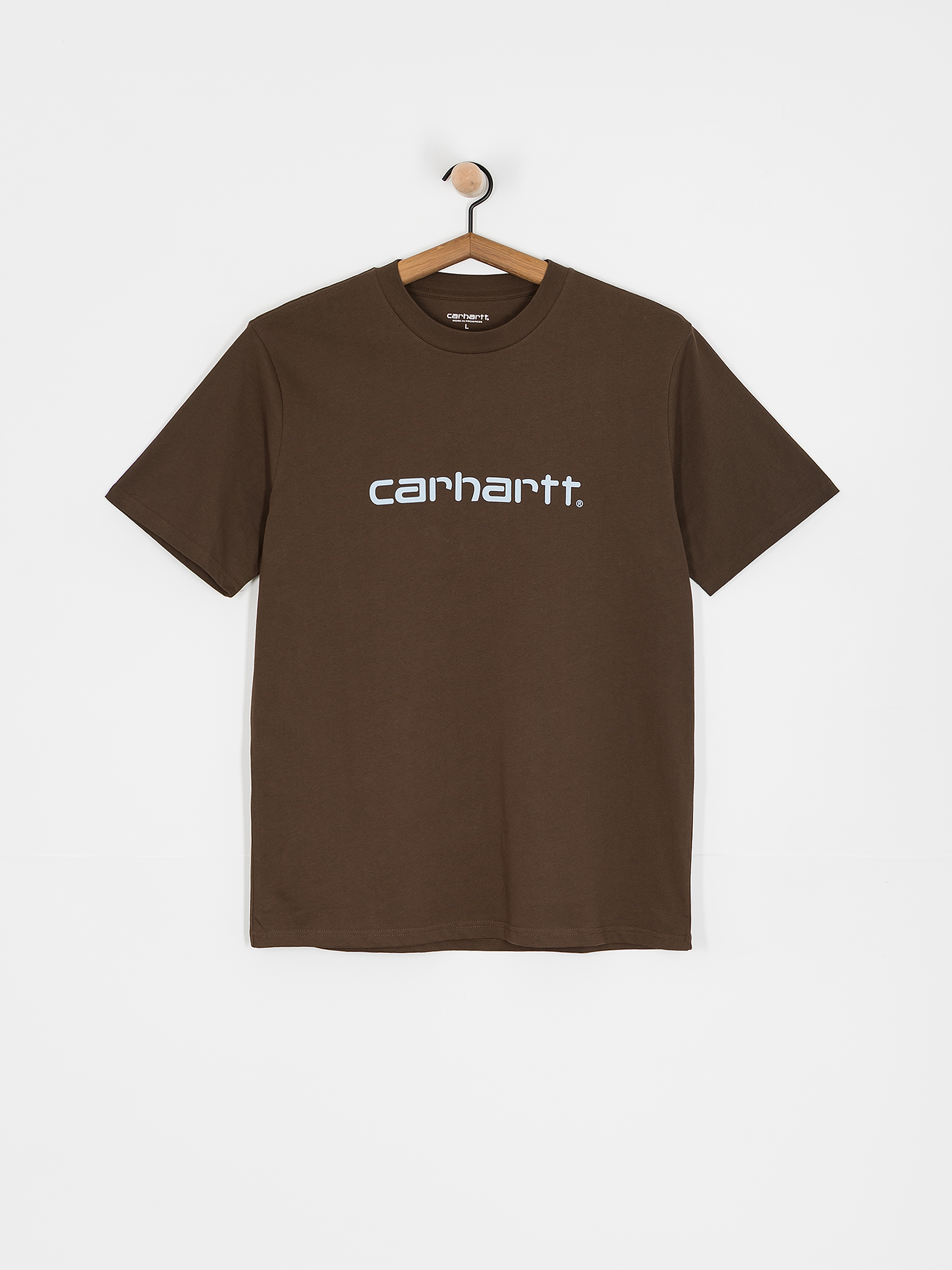 Футболка Carhartt WIP Script (liberica/air sky)