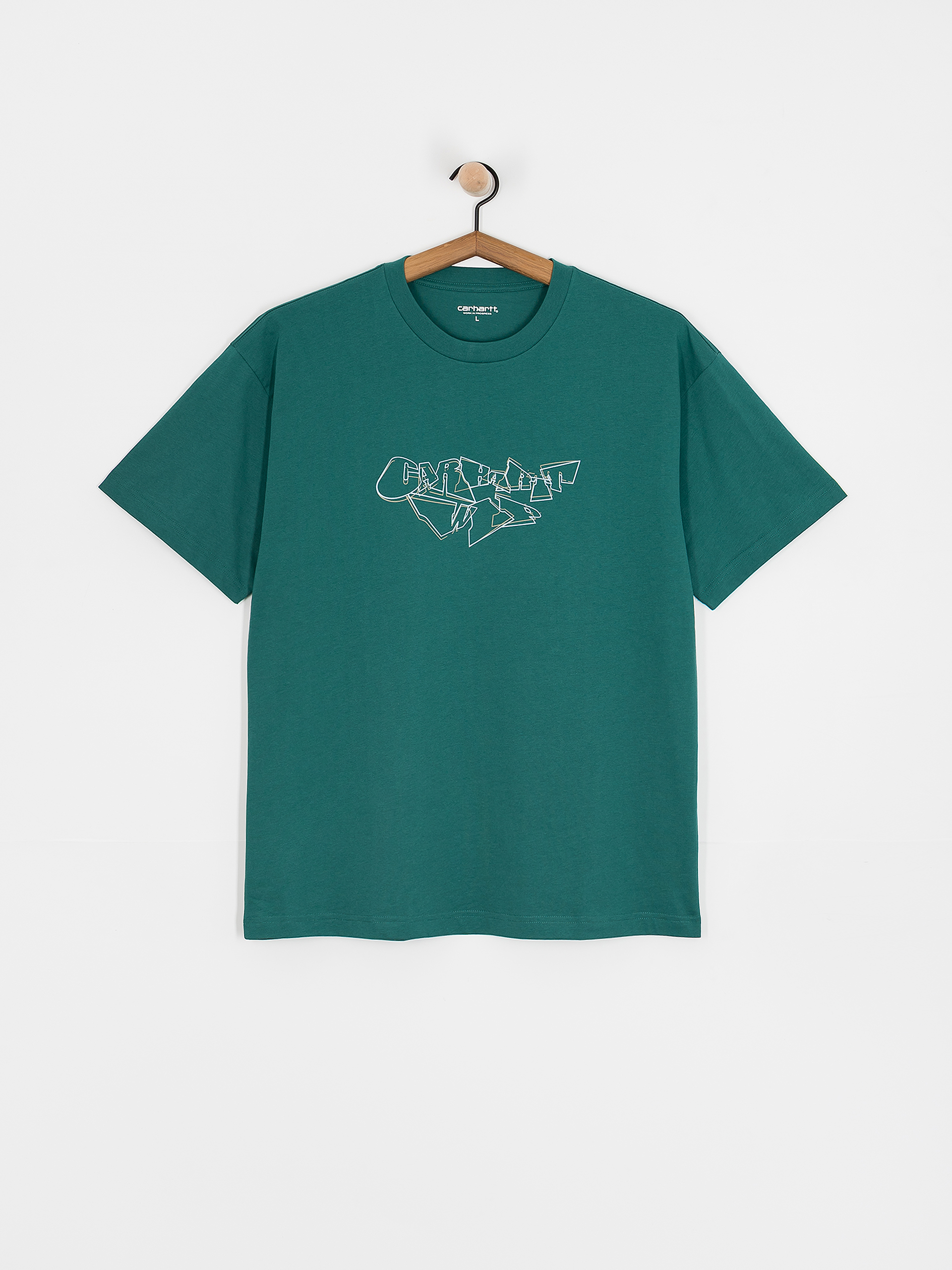 Футболка Carhartt WIP Screwed Up Script (rainforest)