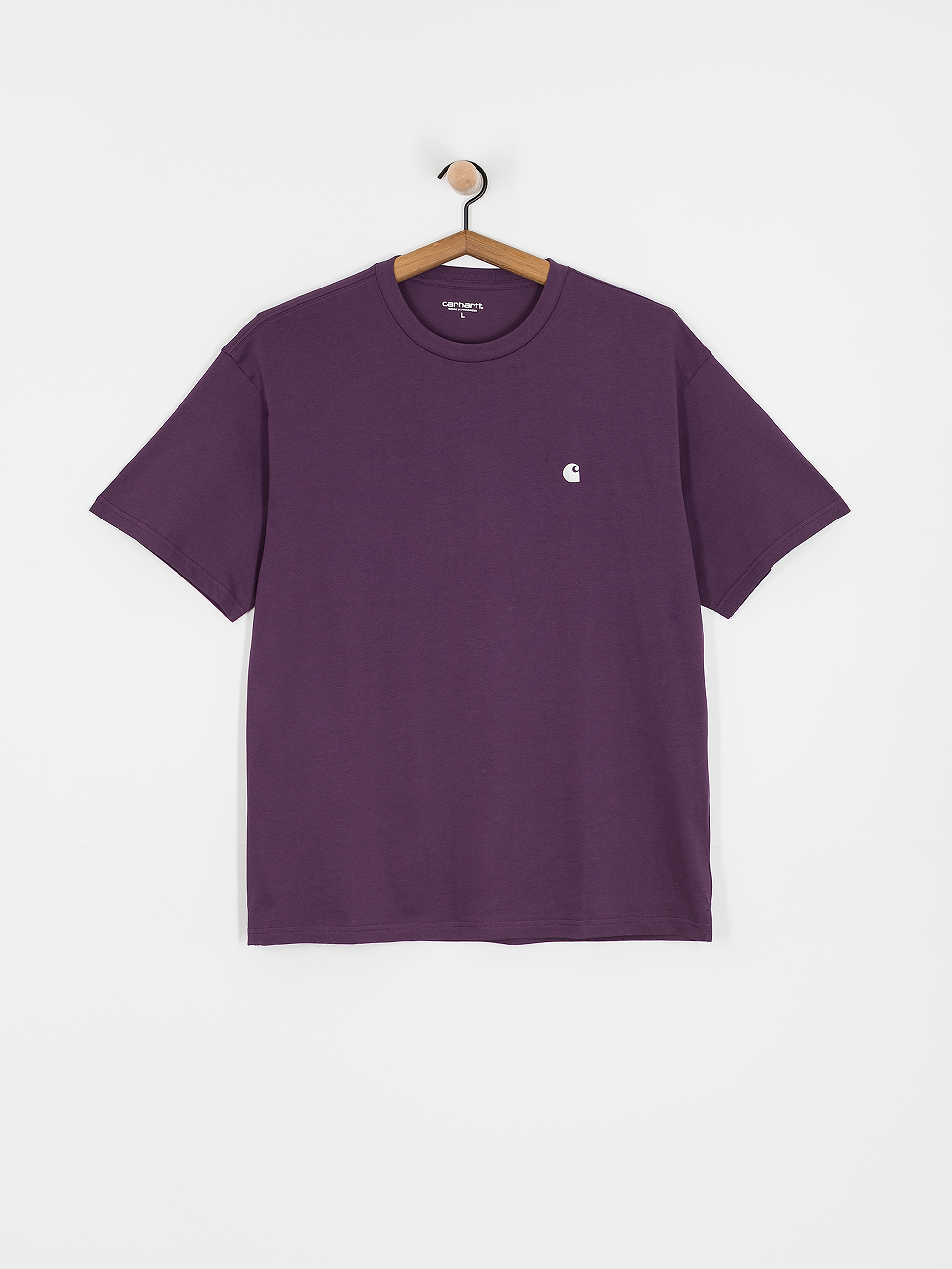 Футболка Carhartt WIP Madison (huckleberry/white)