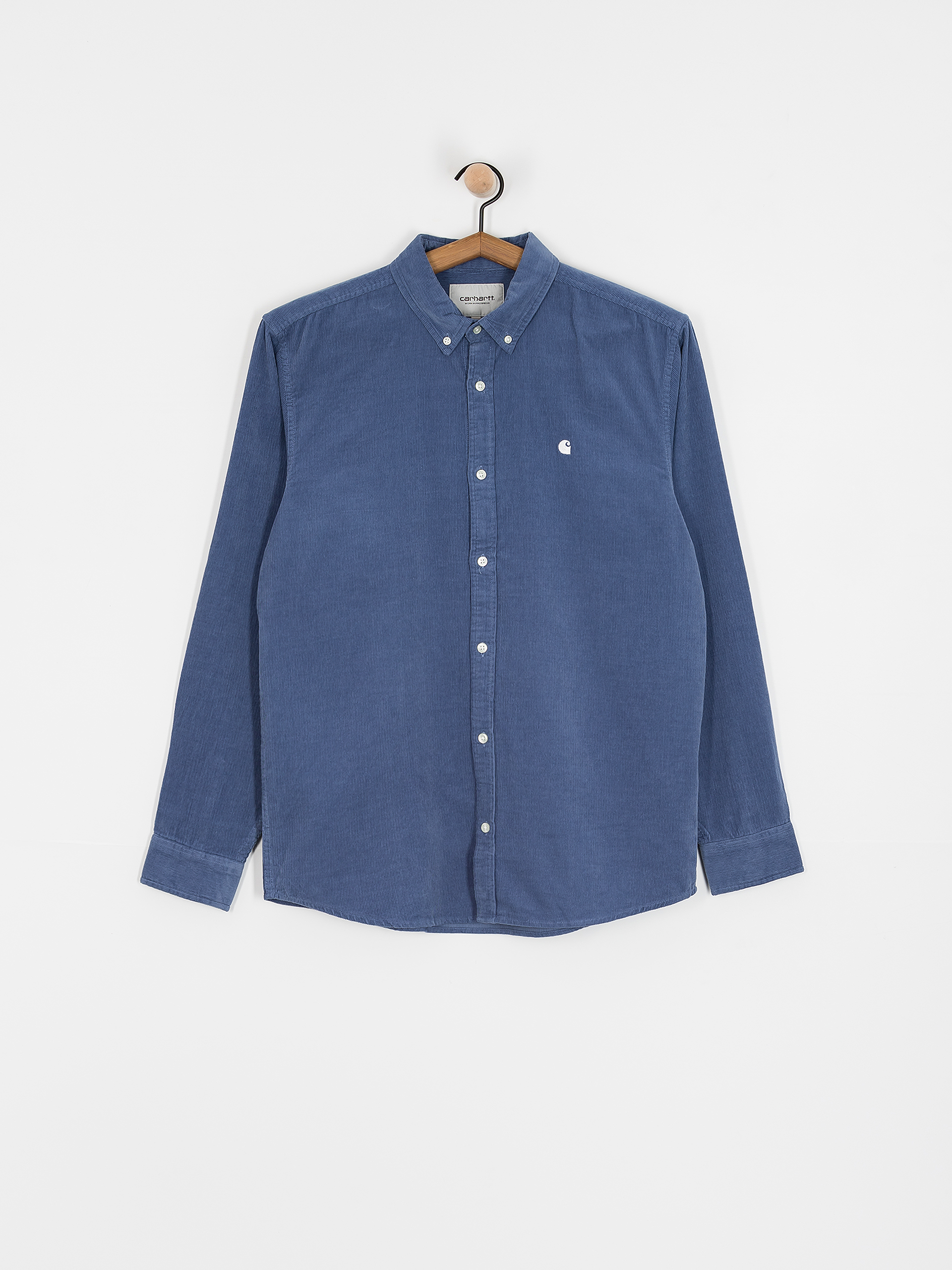 Сорочка Carhartt WIP Madison Fine Cord (blue iris/wax)