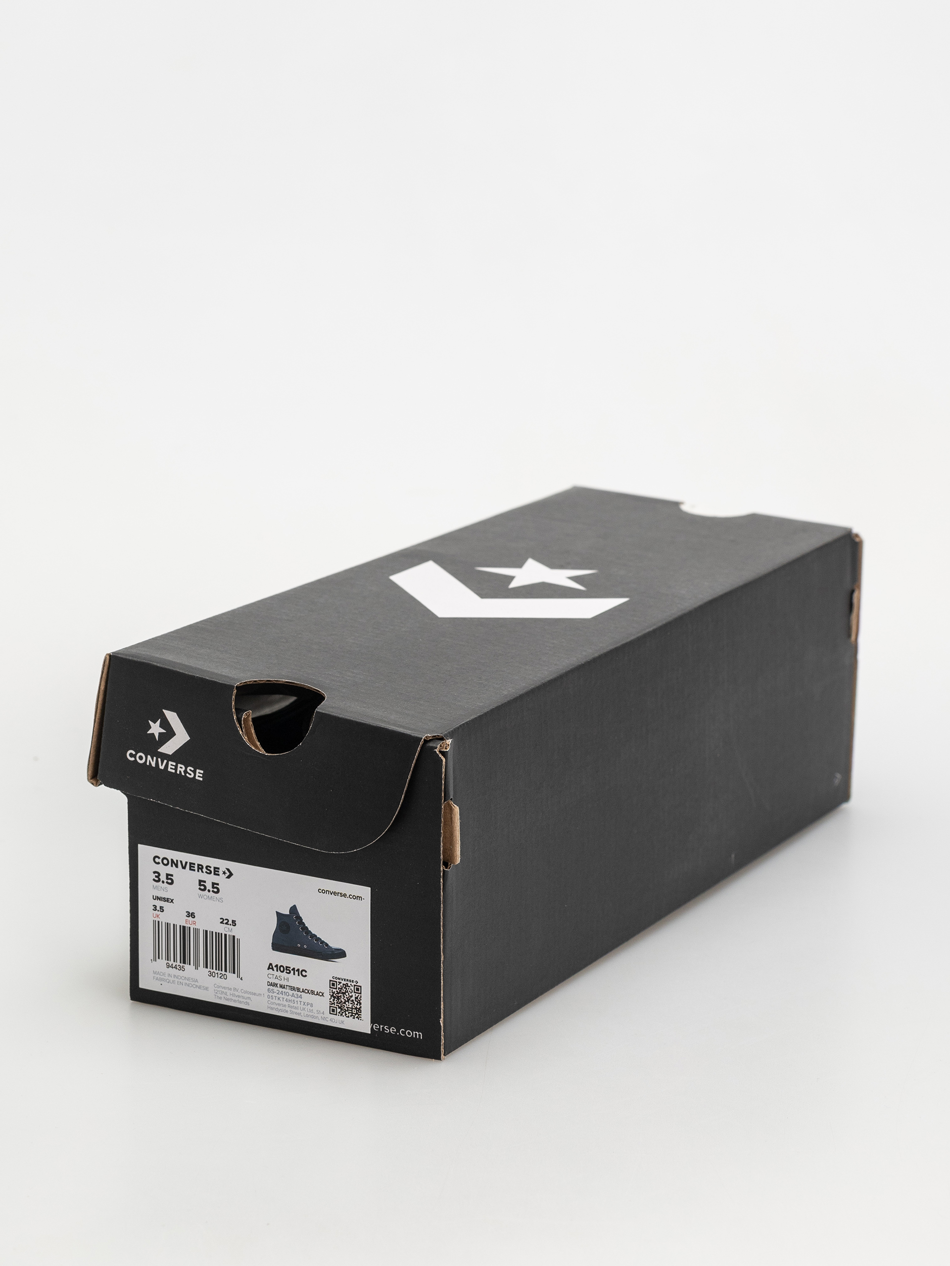 Кеди Converse Chuck Taylor All Star Hi (dark matter/black/black)