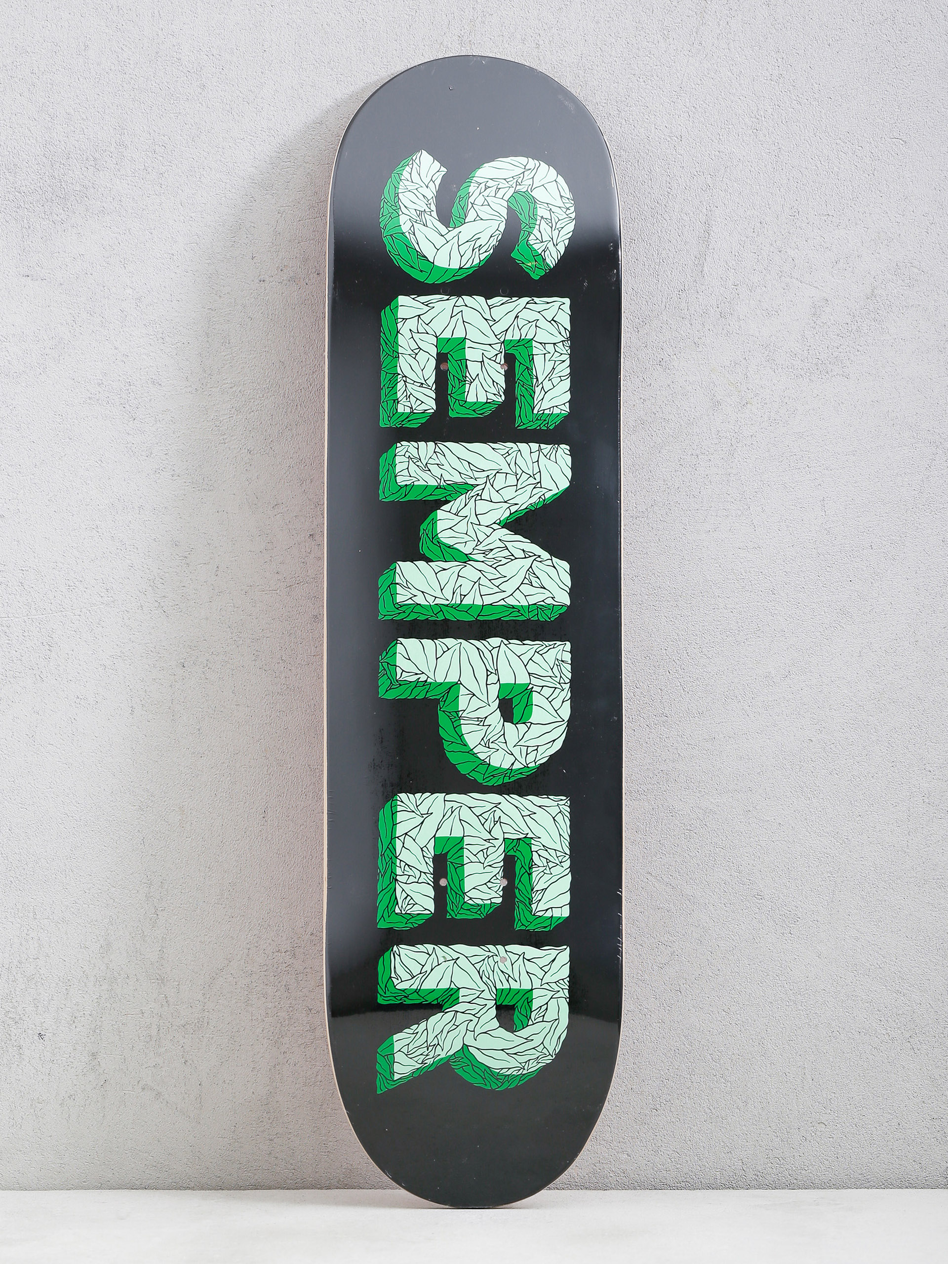 u0414u0435u043aa Semper Skateboards Leaf (black/green)