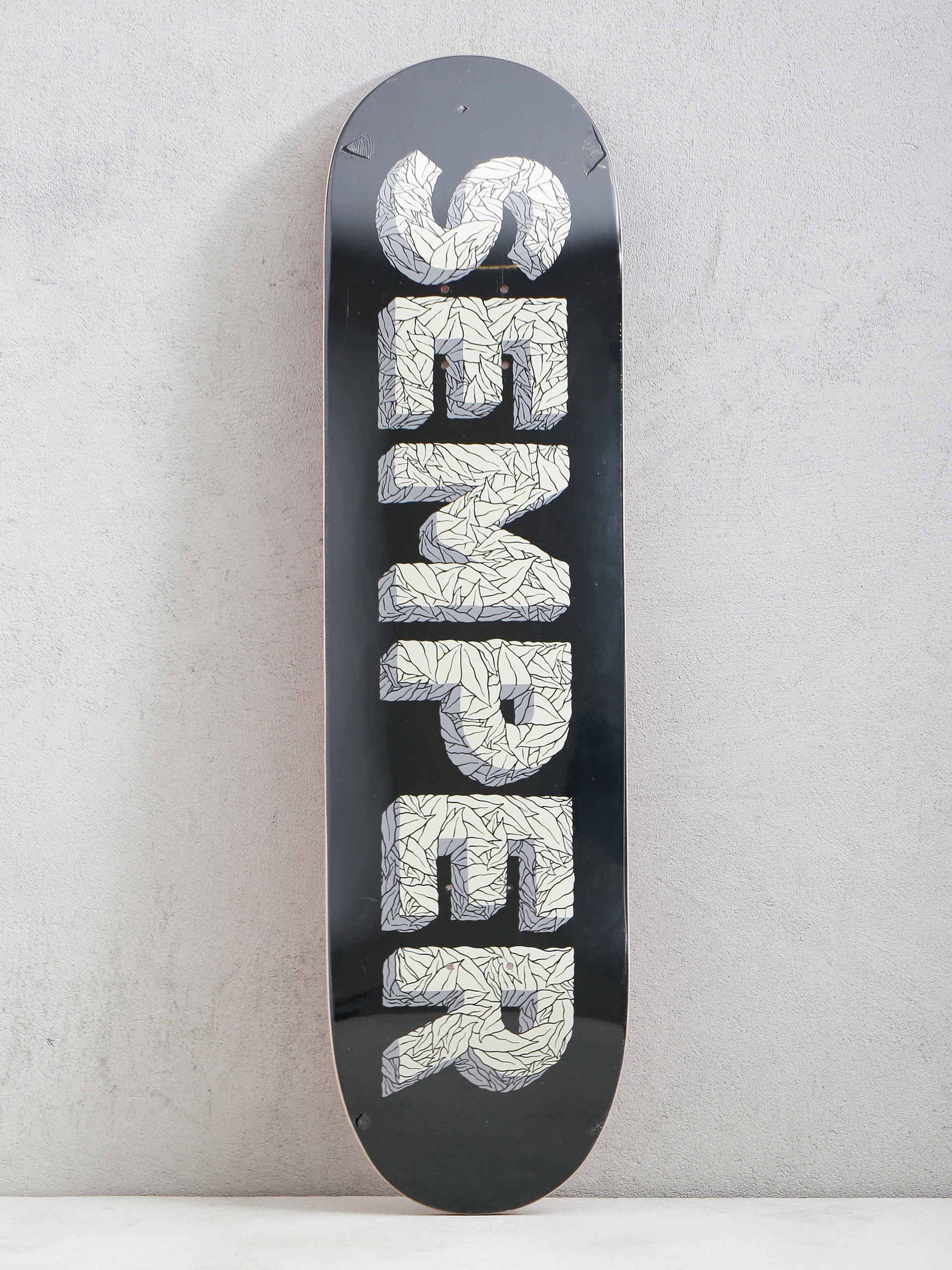 Декa Semper Skateboards Leaf (black/grey)