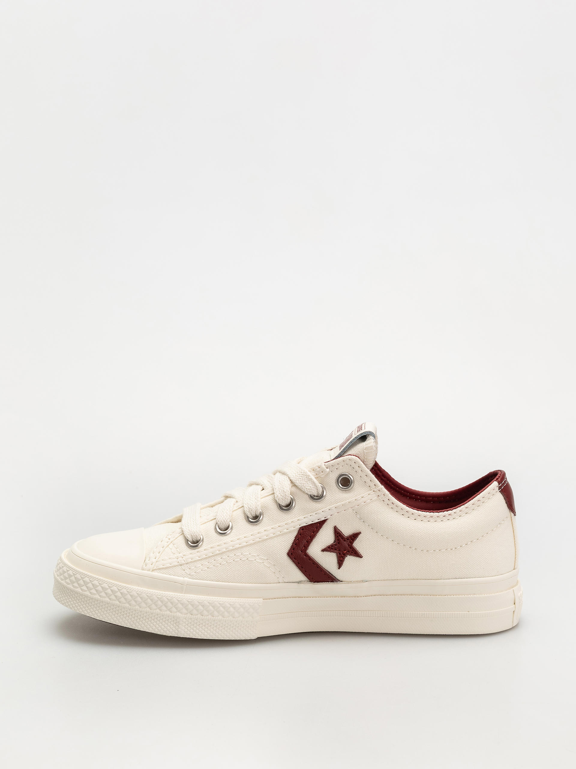 Взуття Converse Star Player 76 Ox (egret/egret/park red)