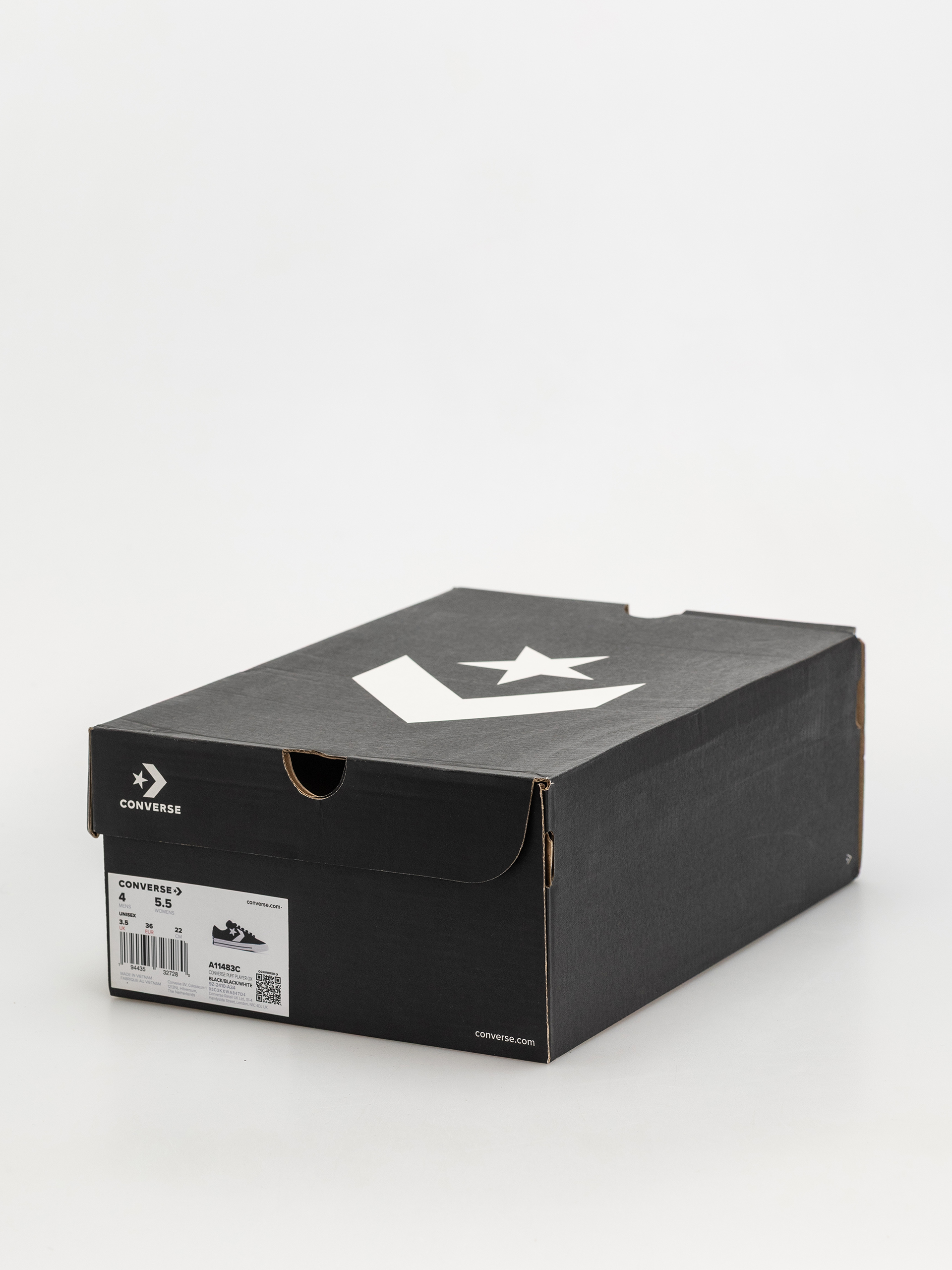 Взуття Converse Star Player 76 Ox (black/black/white)