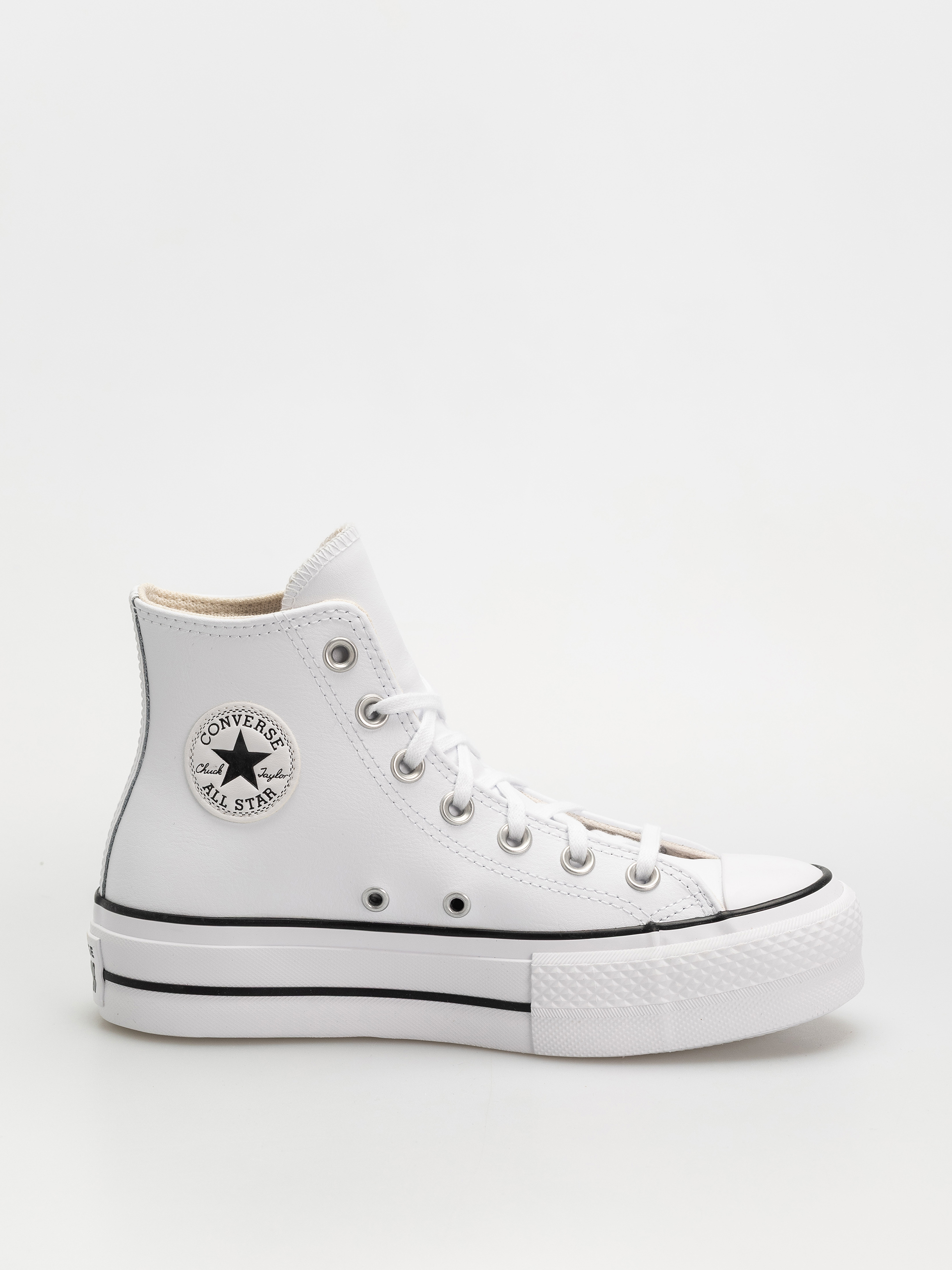 u041au0435u0434u0438 Converse Chuck Taylor All Star Lift Hi Wmn (white/black/white)