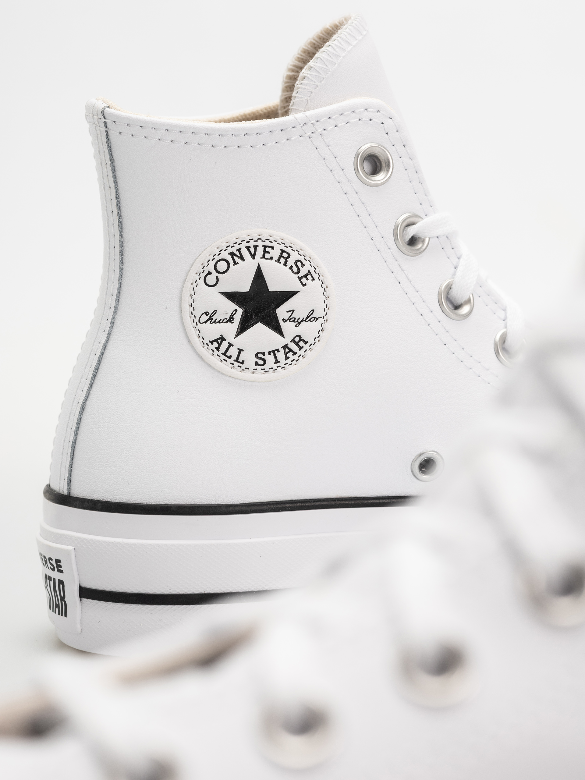 Кеди Converse Chuck Taylor All Star Lift Hi Wmn (white/black/white)
