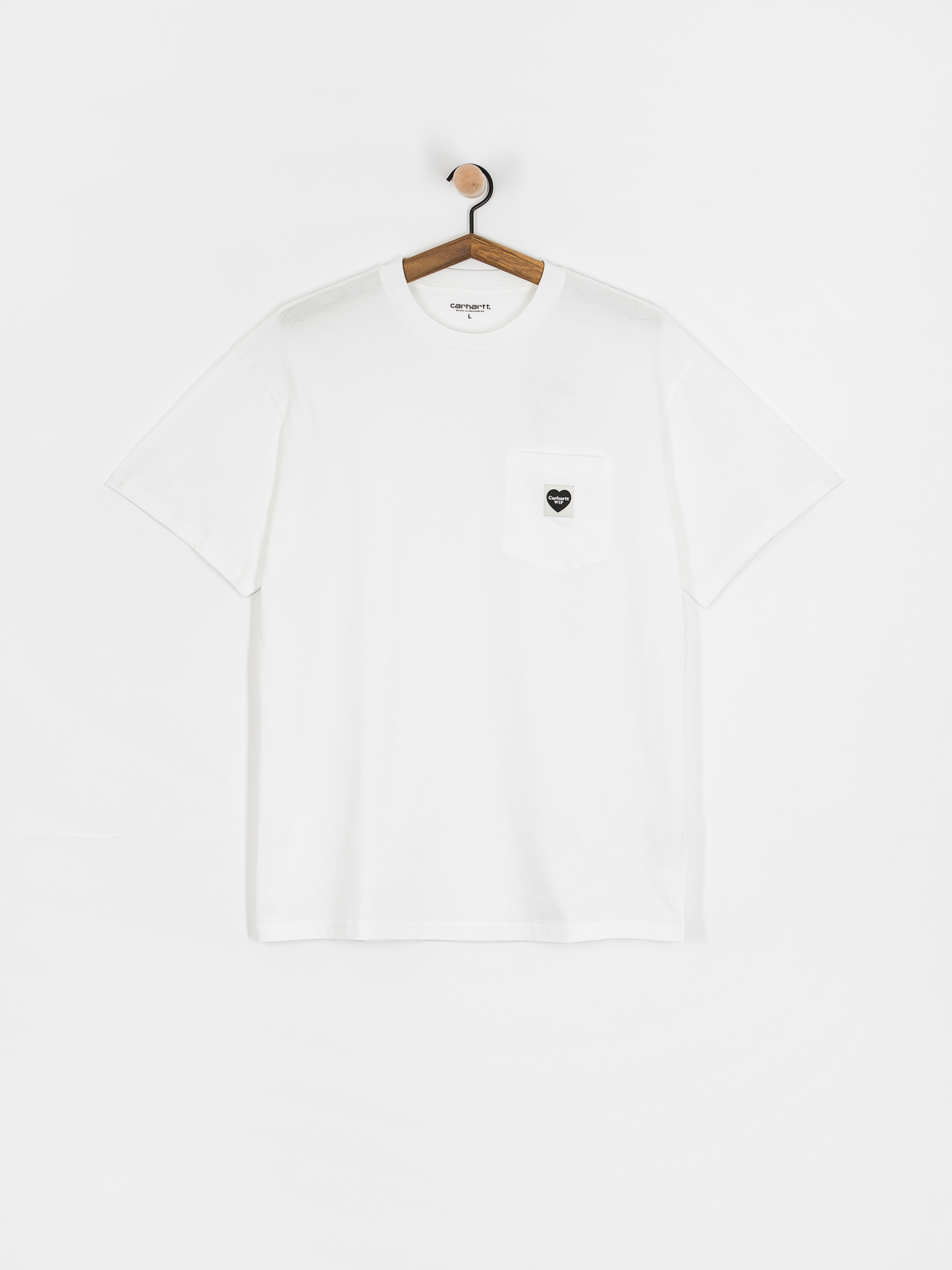 Футболка Carhartt WIP Pocket Heart (white/black)