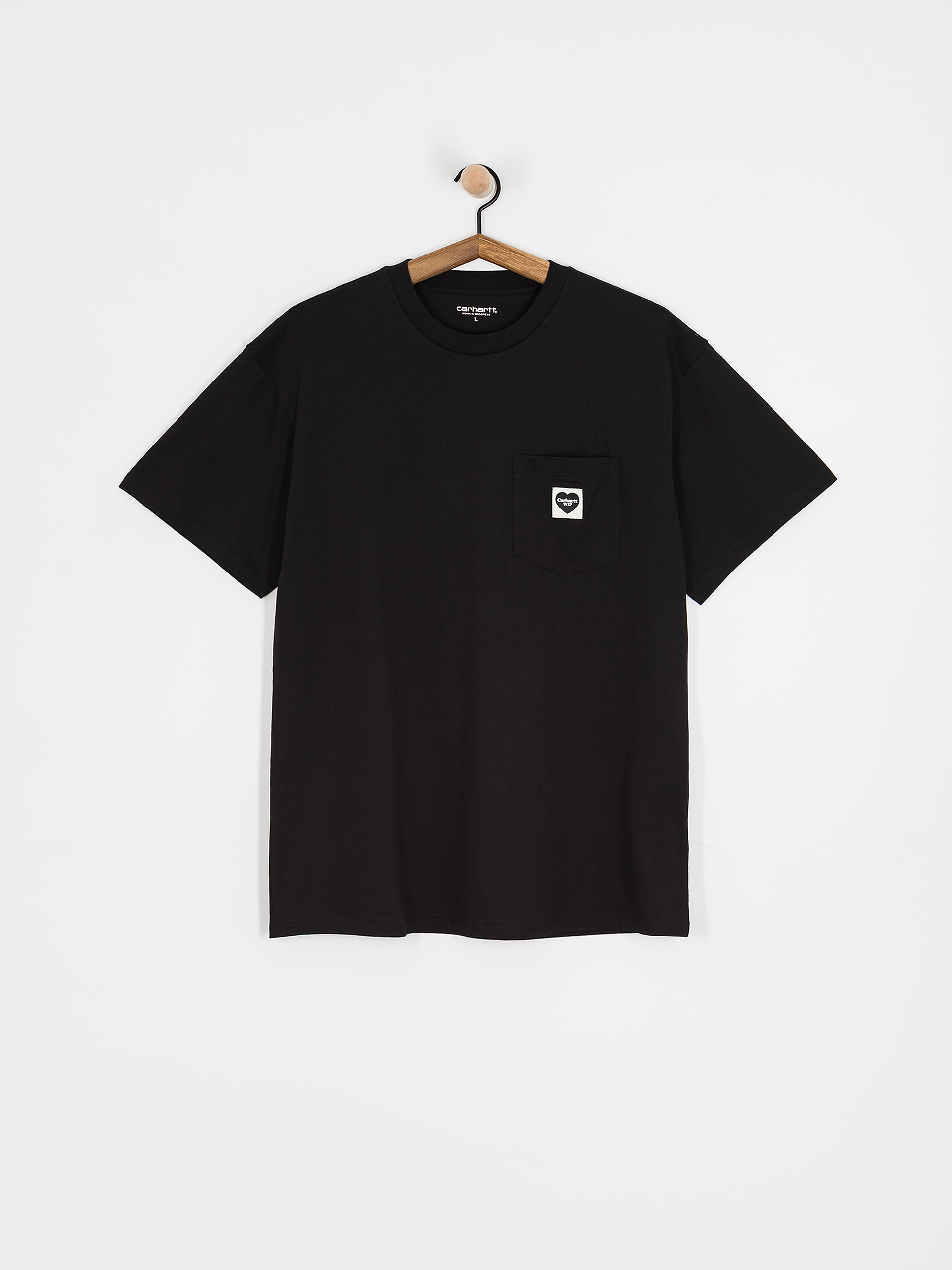 Футболка Carhartt WIP Pocket Heart (black/black)