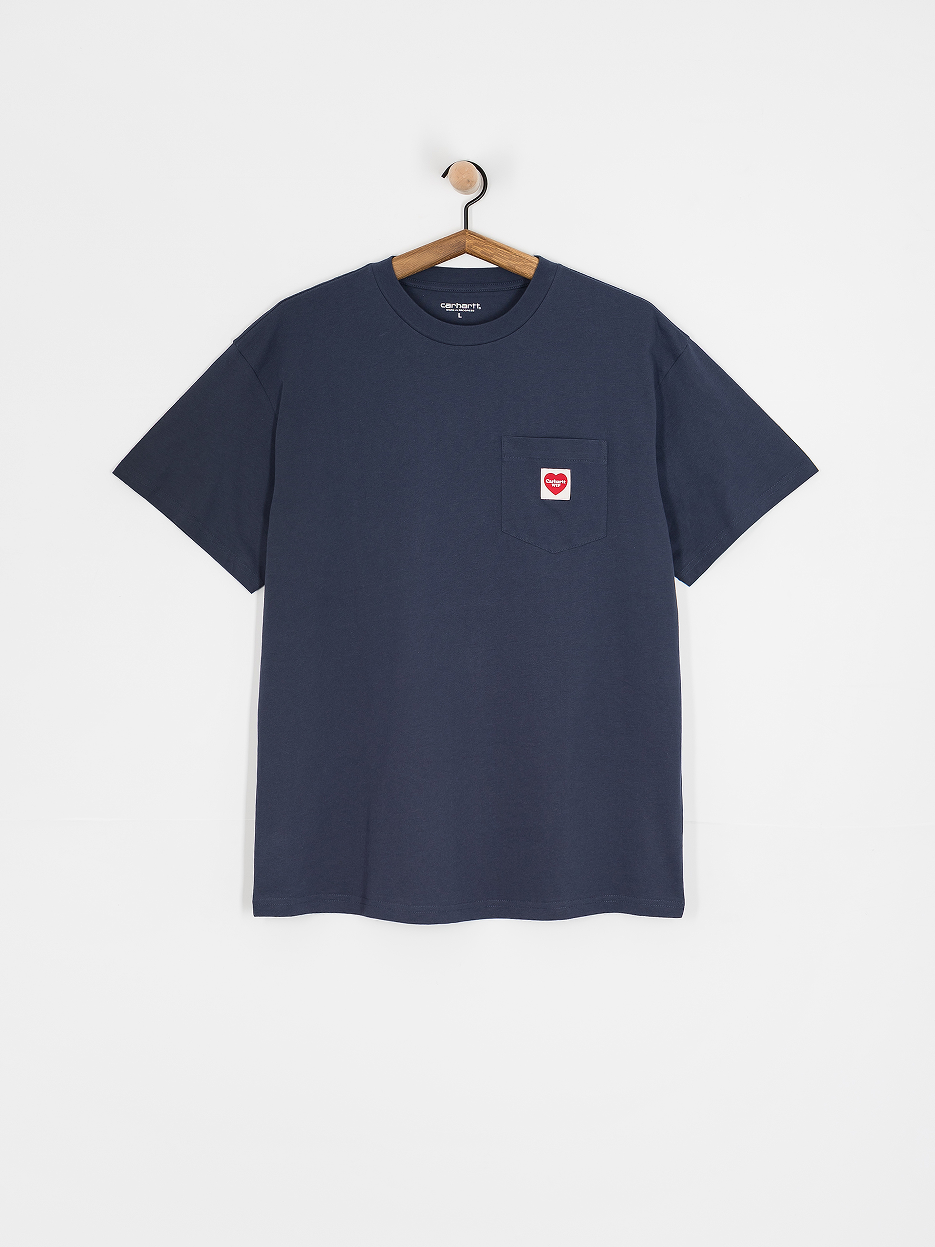 Футболка Carhartt WIP Pocket Heart (blue)