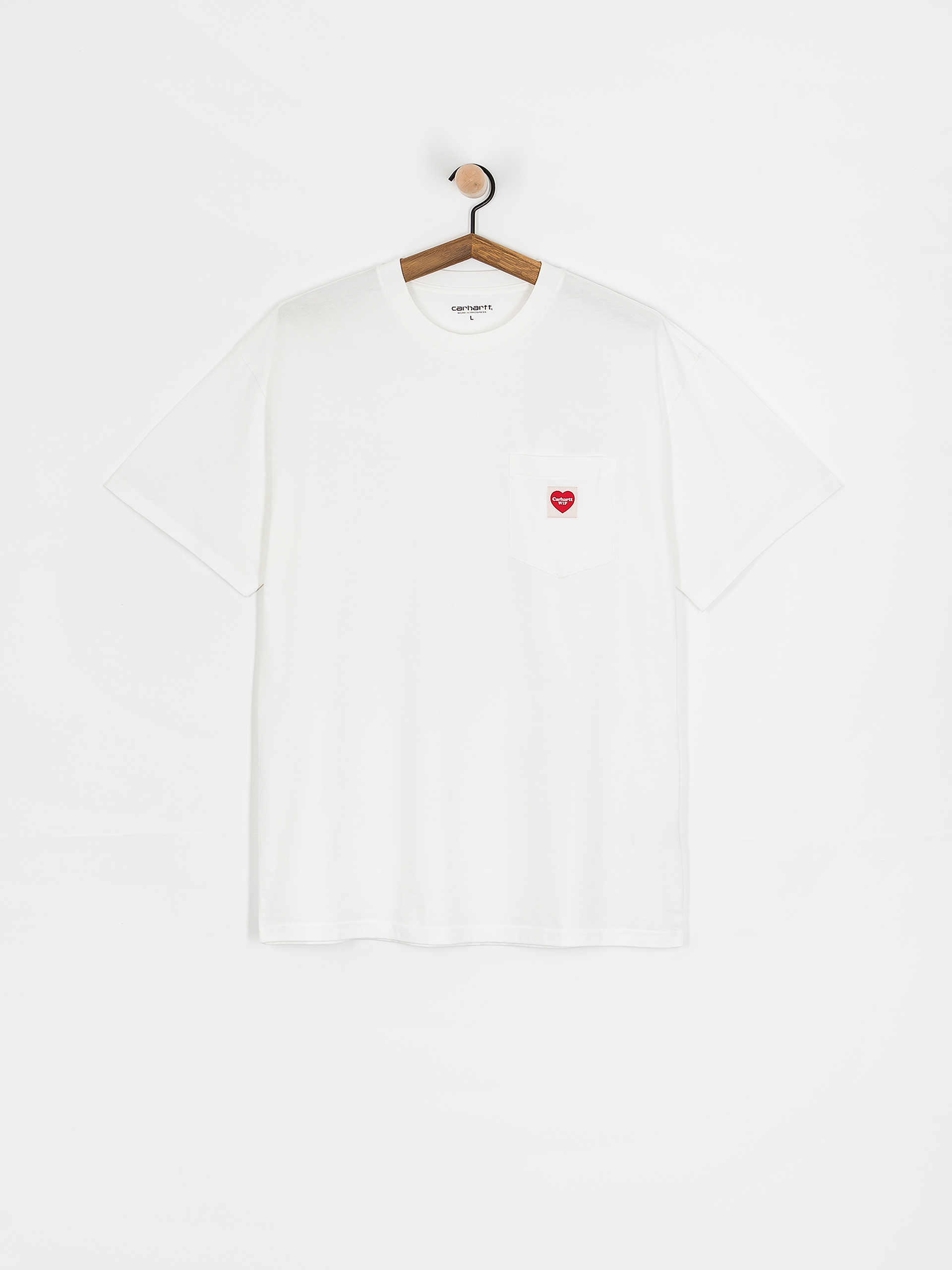 u0424u0443u0442u0431u043eu043bu043au0430 Carhartt WIP Pocket Heart (white/red)