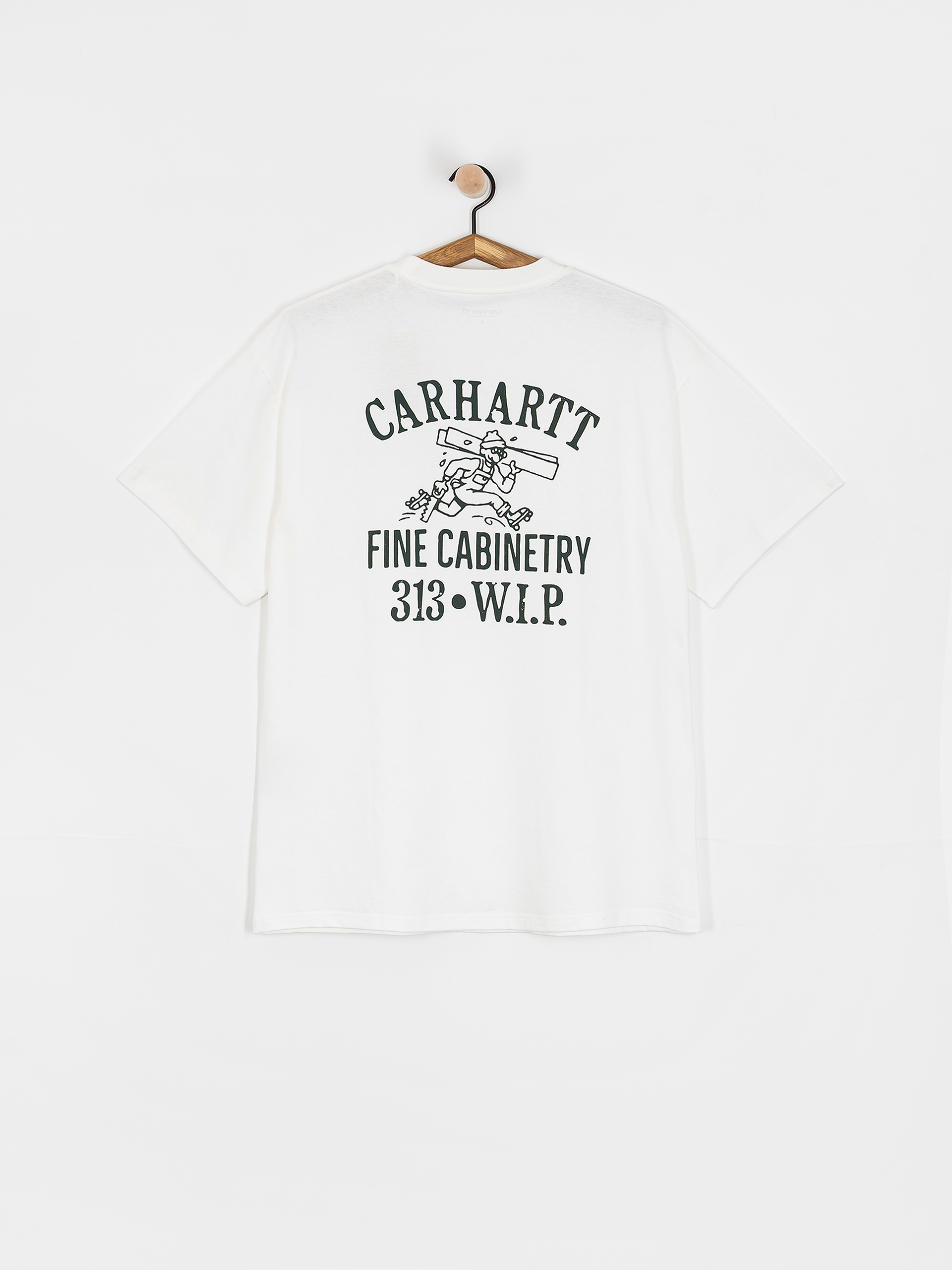 Футболка Carhartt WIP Cabinetry (white/black)