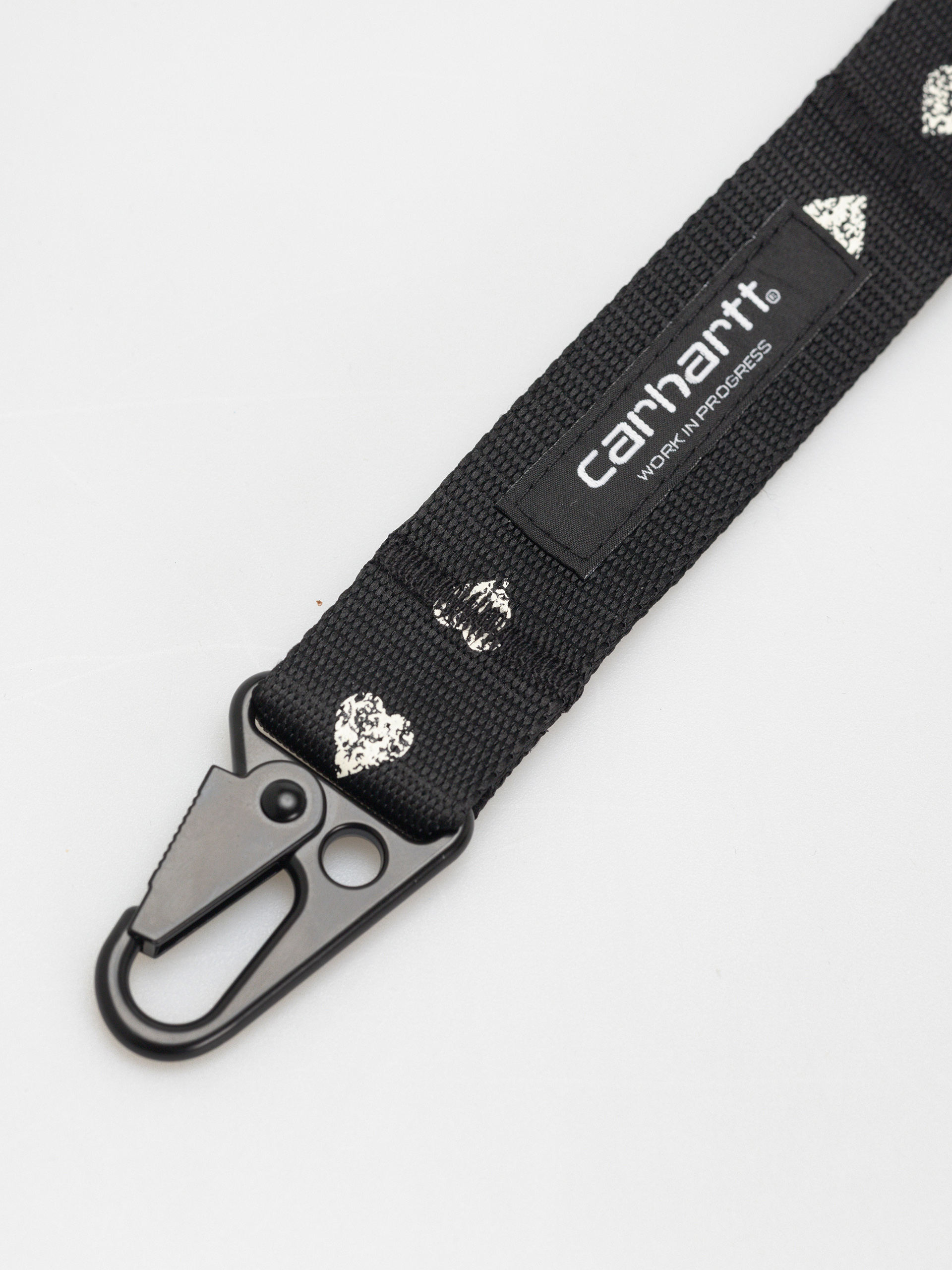 Брелок для ключів Carhartt WIP Drewe Keychain (heart c pinstripe/black/natural)