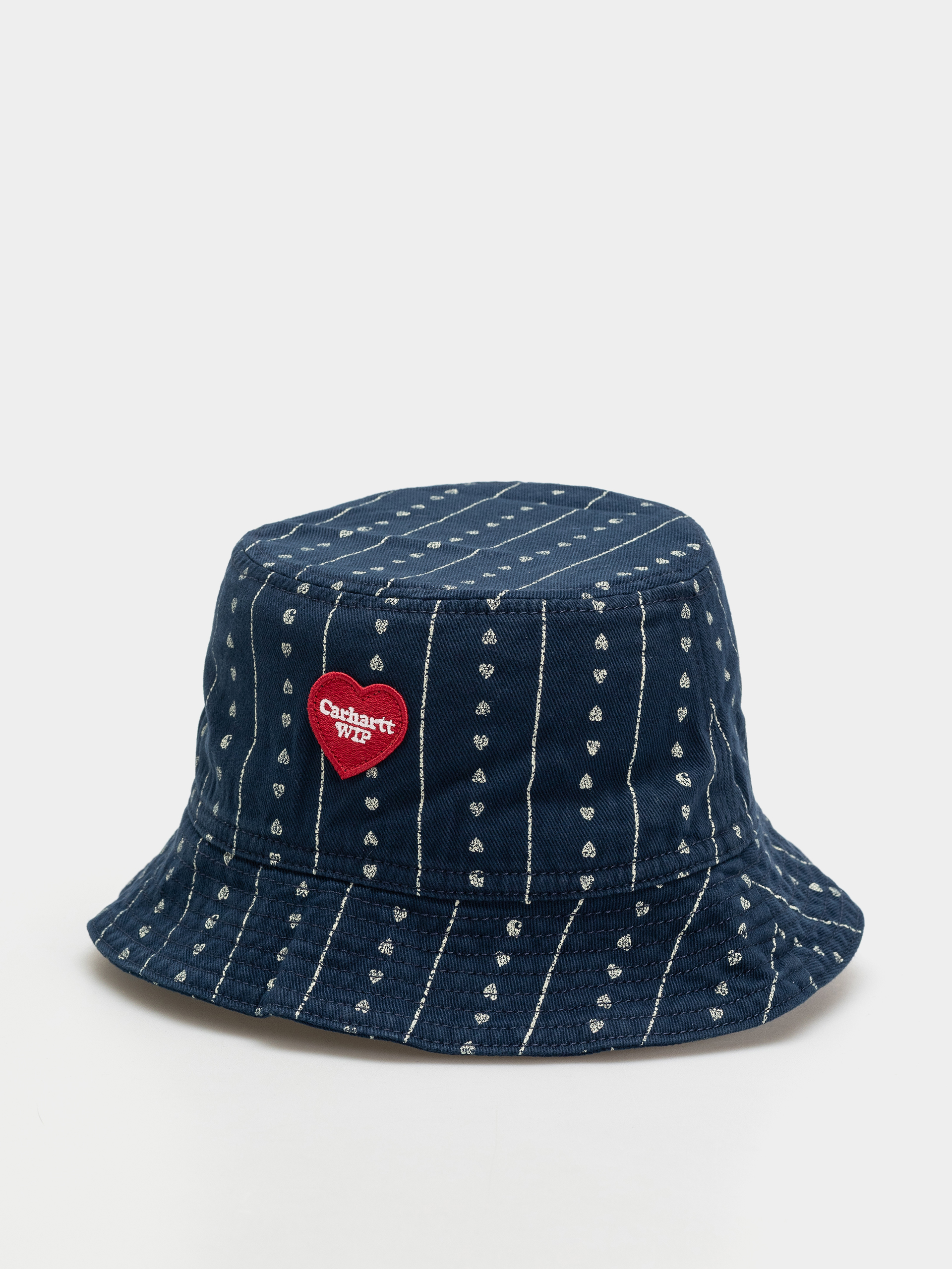 Капелюх Carhartt WIP Drewe Bucket (heart c pinstripe/ink/natural)