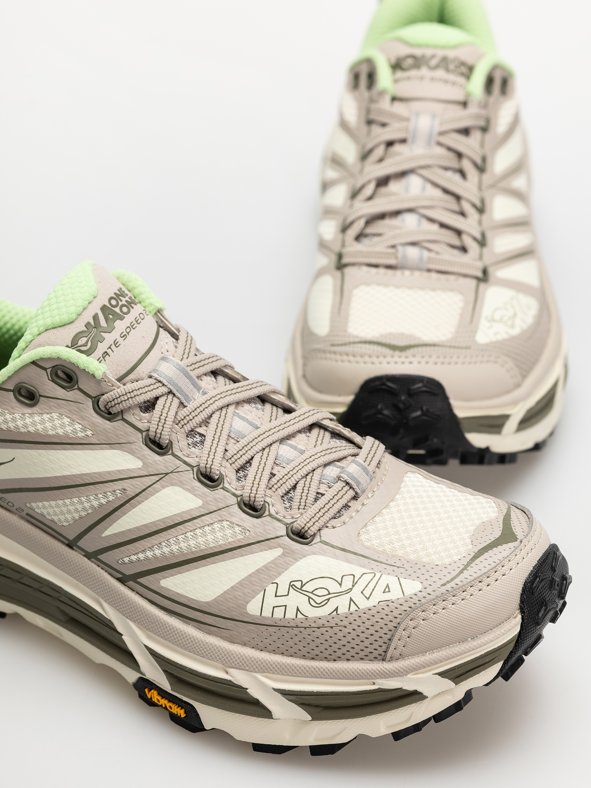 Взуття Hoka Mafate Speed 2 (putty/eucalyptus)