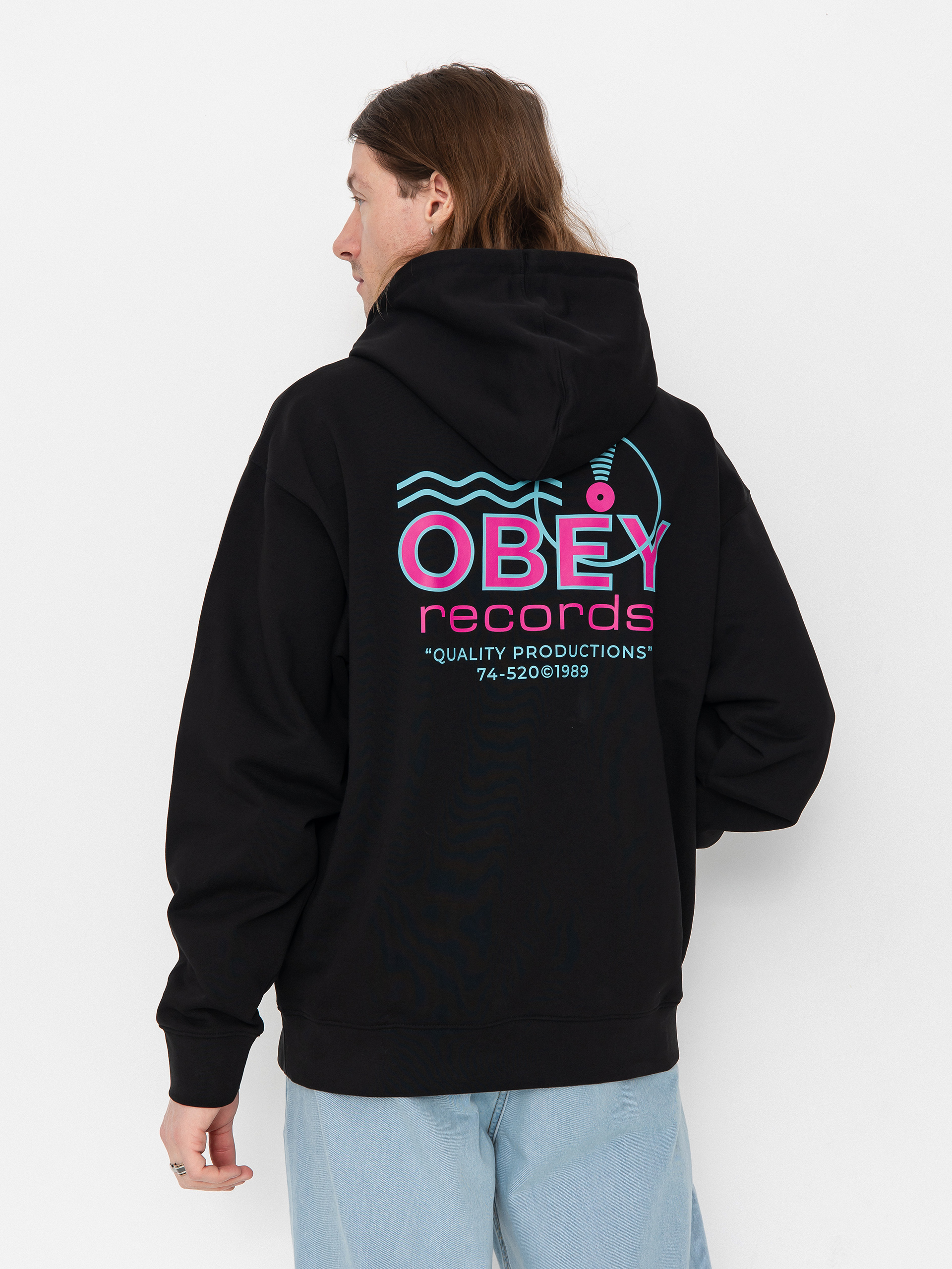 Світшот OBEY Records Sound Waves