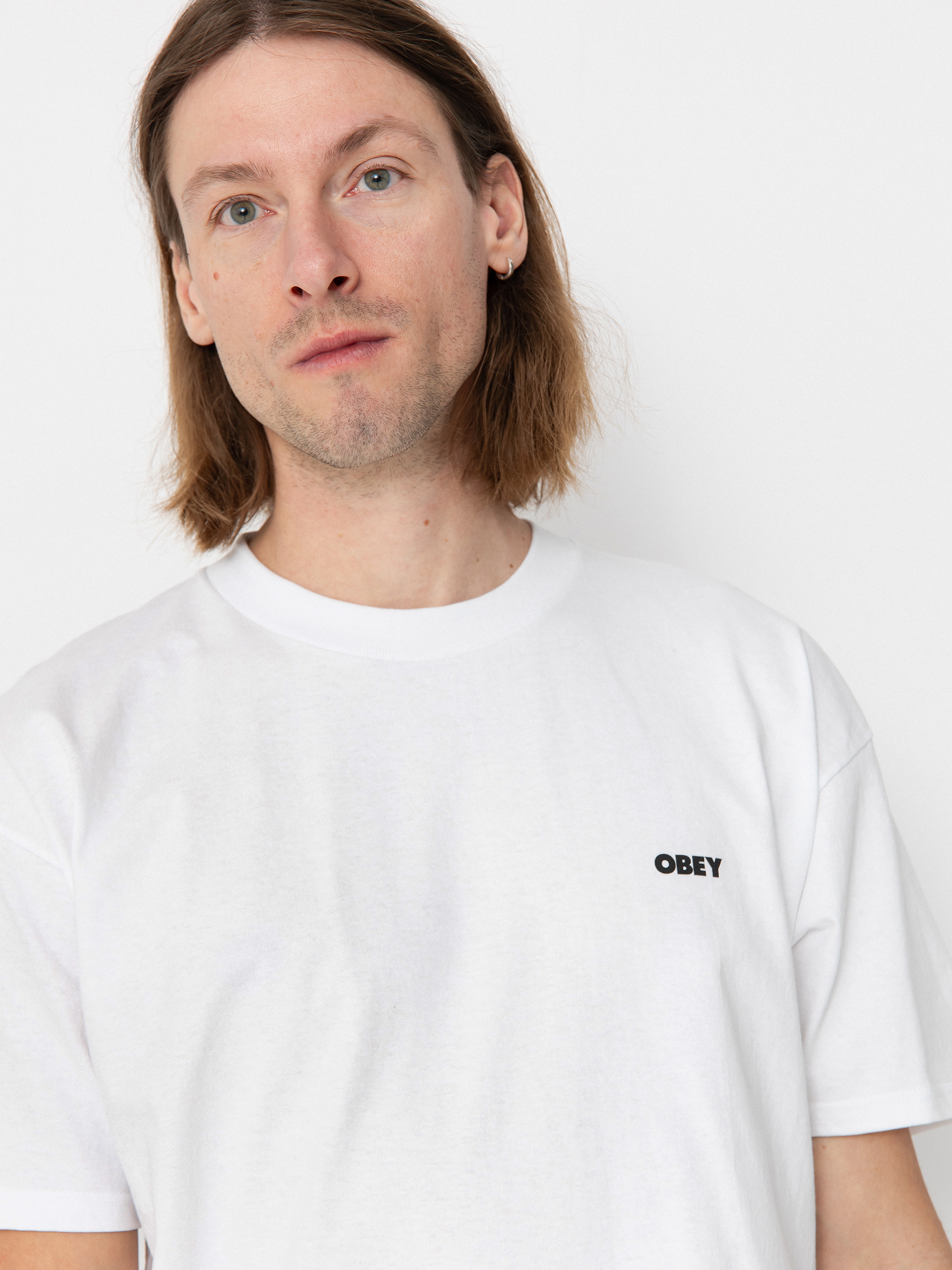 Футболка OBEY Cosmic Noise (white)