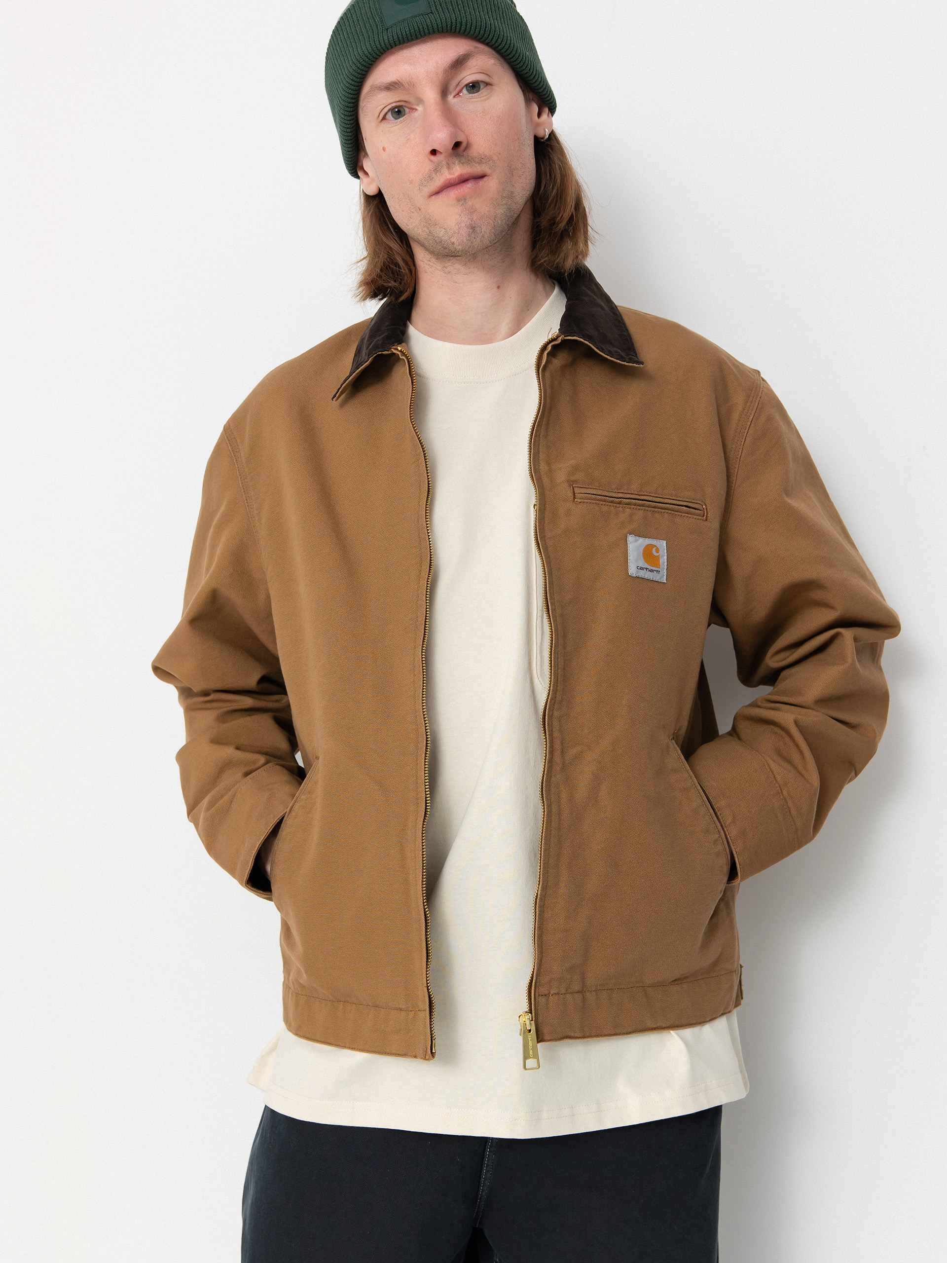 Куртка Carhartt WIP Detroit - коричневий (hamilton brown/tobacco)