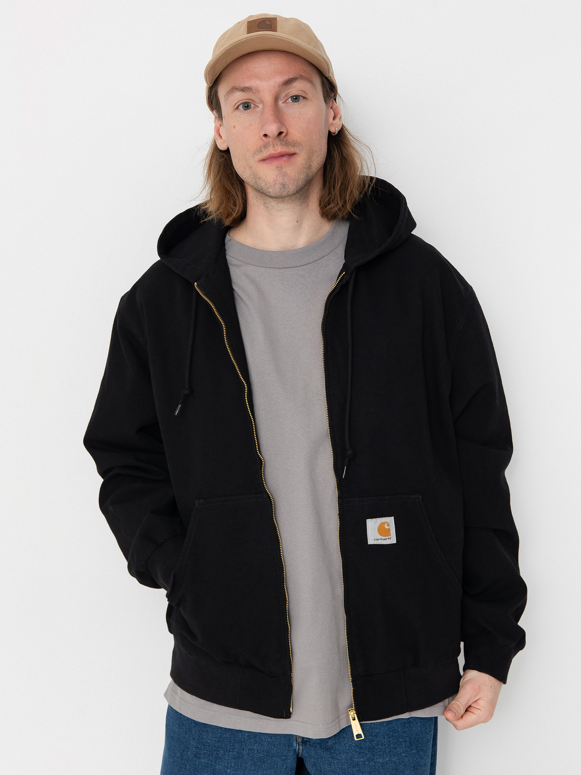 u041au0443u0440u0442u043au0430 Carhartt WIP OG Active (black)