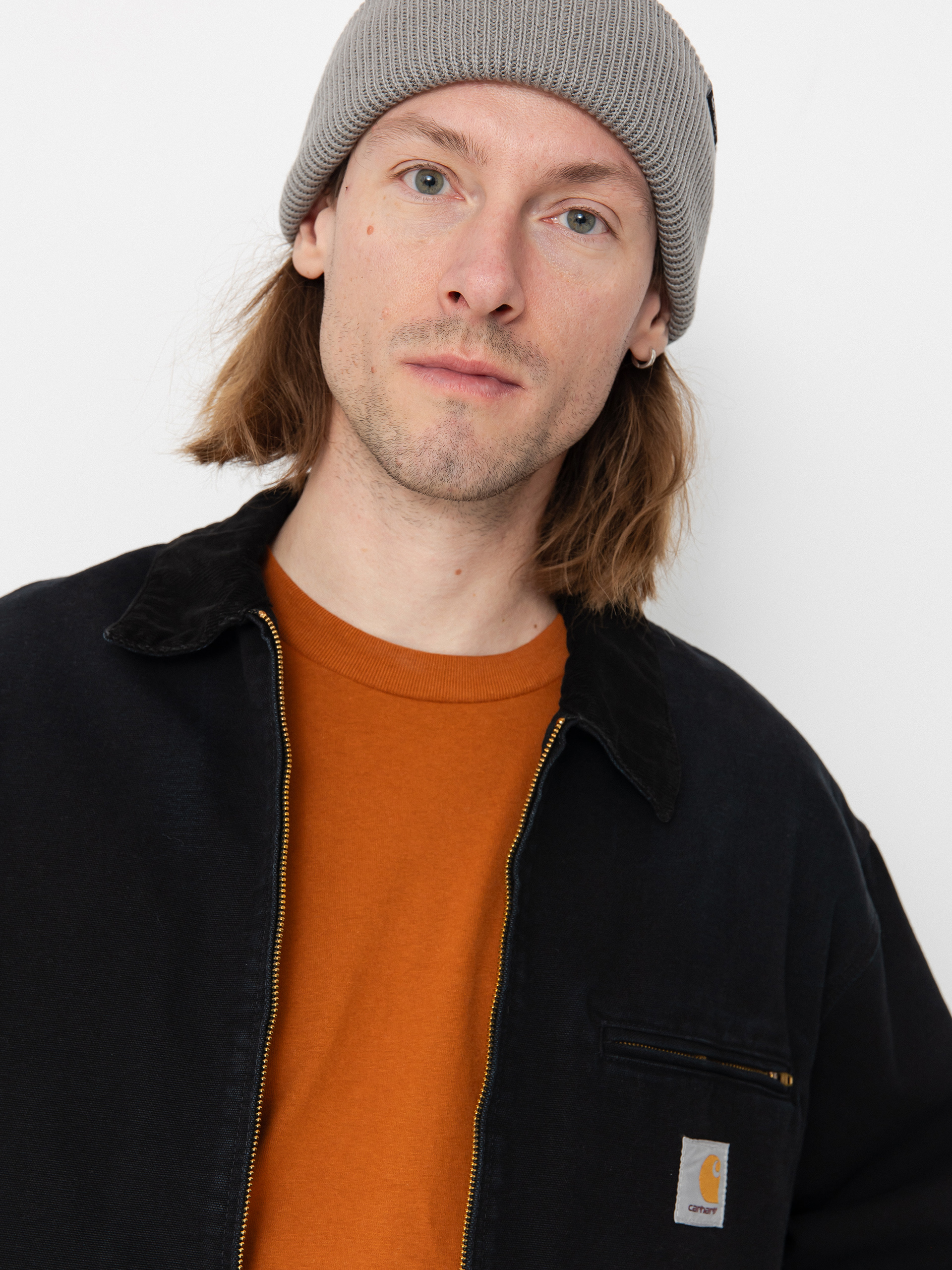 Куртка Carhartt WIP OG Detroit (black/black)