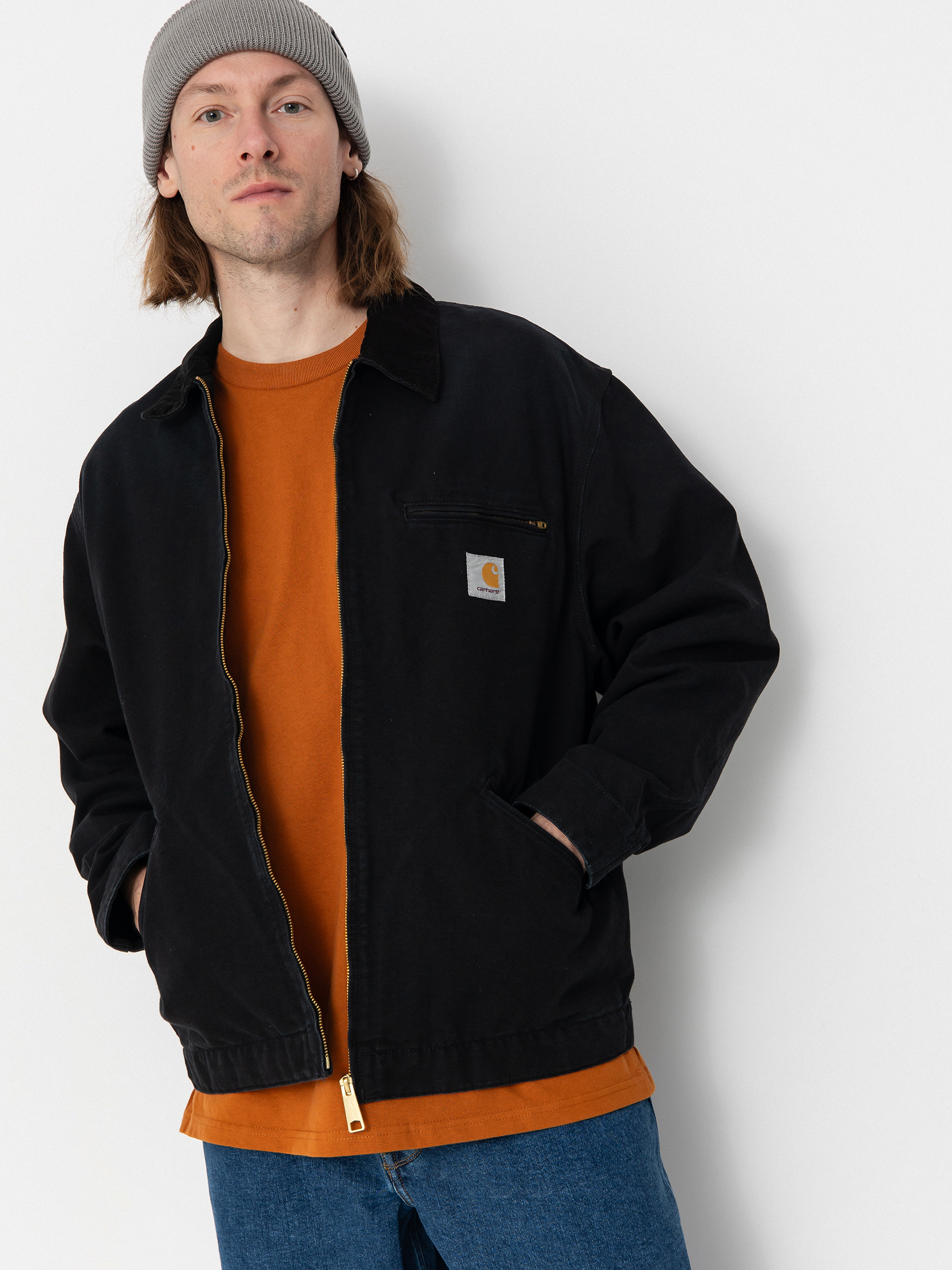 Куртка Carhartt WIP OG Detroit (black/black)