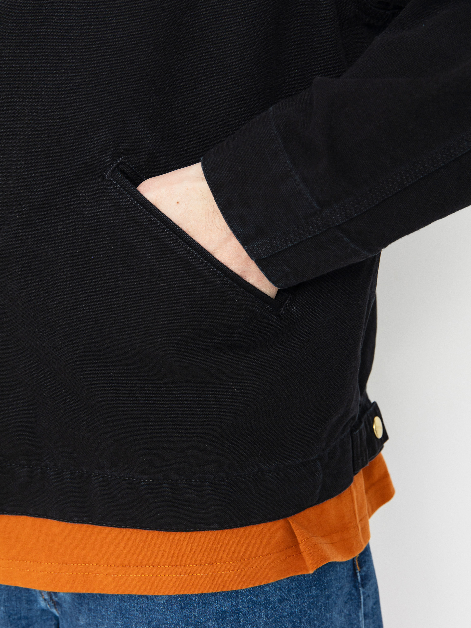 Куртка Carhartt WIP OG Detroit (black/black)