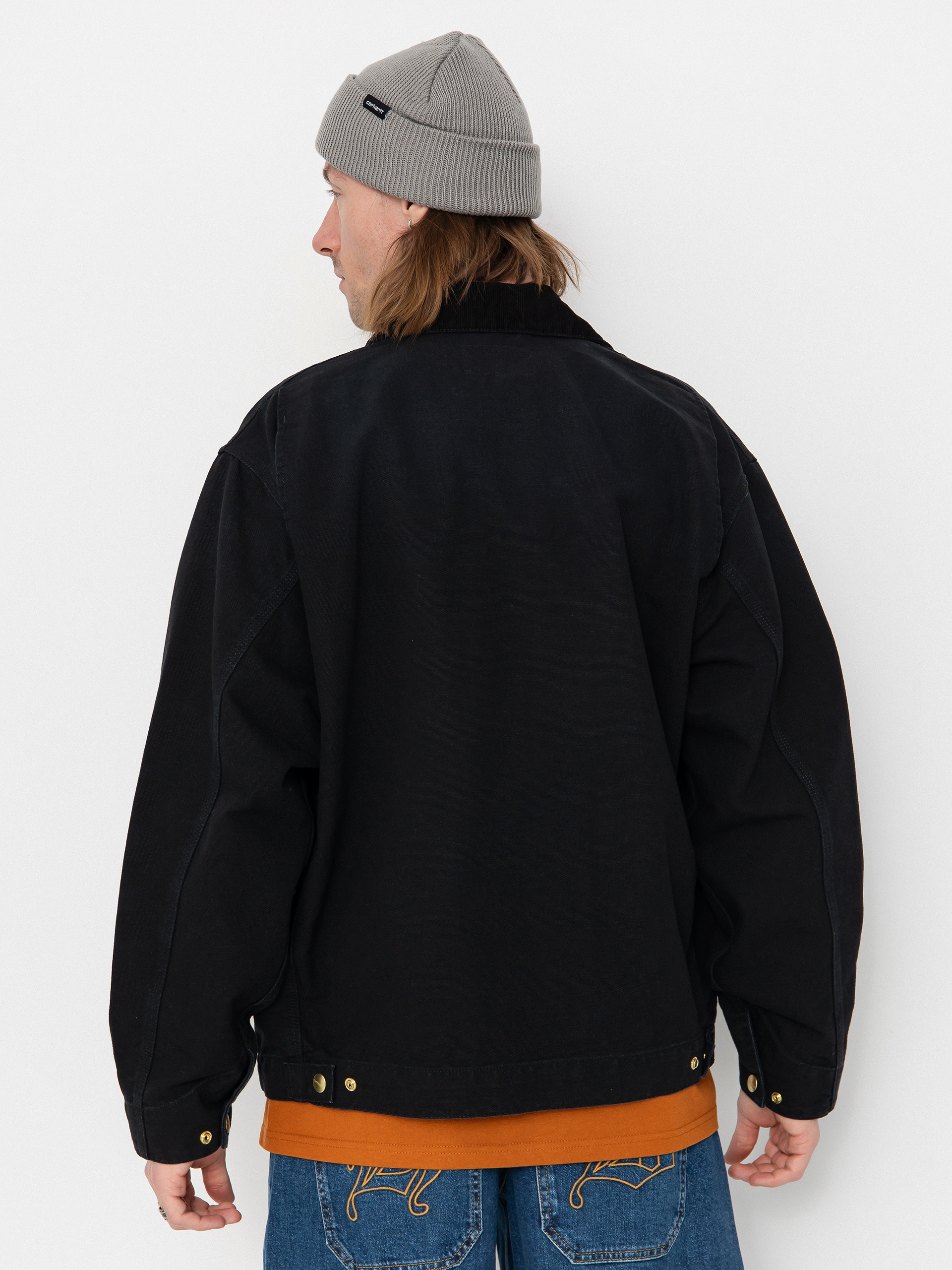Куртка Carhartt WIP OG Detroit (black/black)