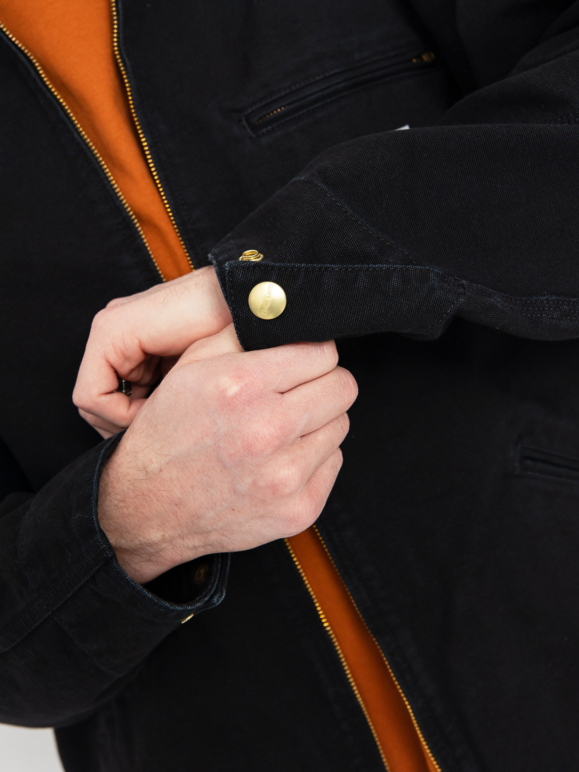 Куртка Carhartt WIP OG Detroit (black/black)