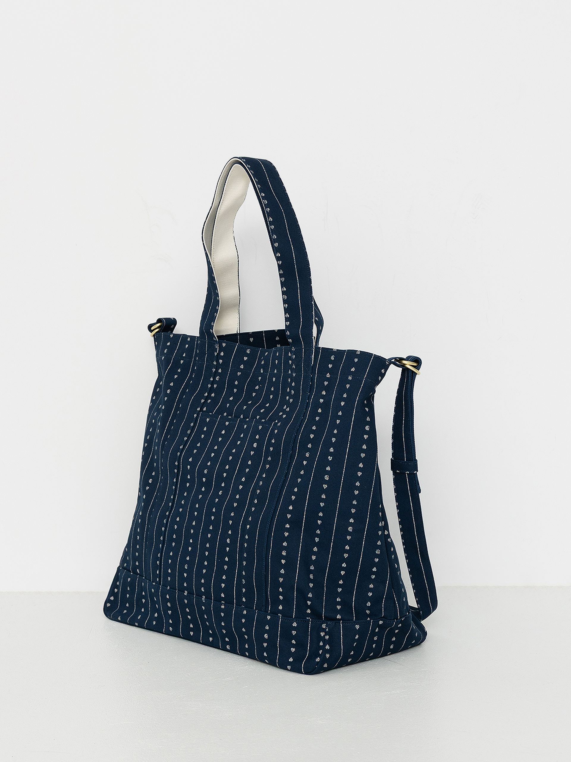 Сумка Carhartt WIP Drewe Tote (heart c pinstripe/ink/natural)