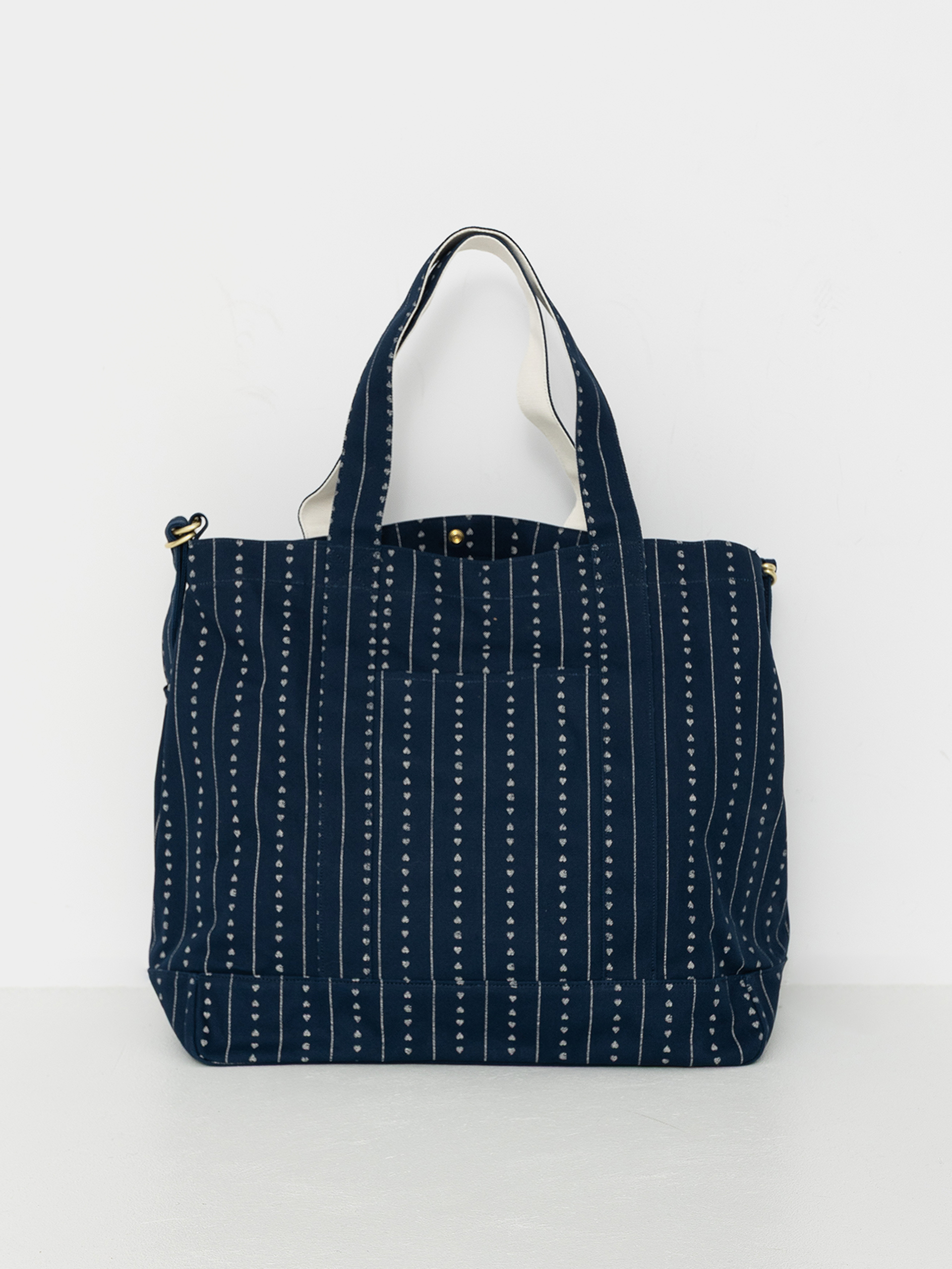 Сумка Carhartt WIP Drewe Tote (heart c pinstripe/ink/natural)