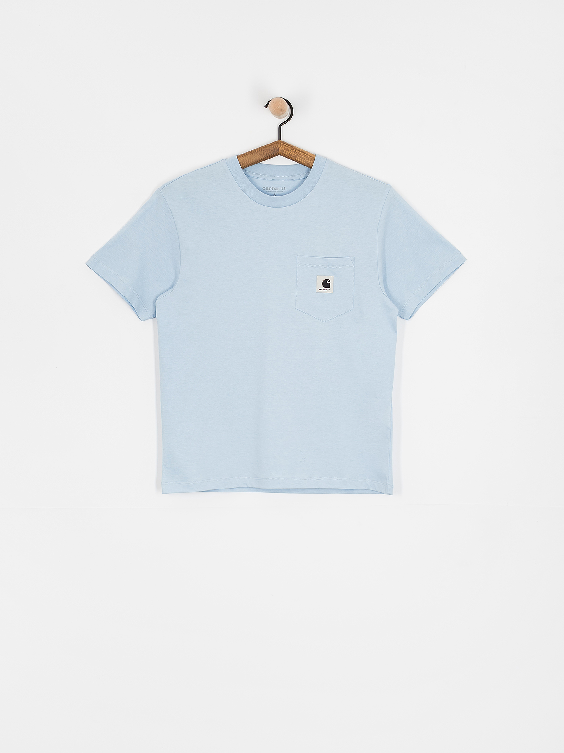 Футболка Carhartt WIP Pocket Wmn (air sky)